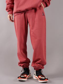 【ラスト1点】 EBROIDERED SWEATS / エンボロイダリー スウェットパンツ(サーモン)