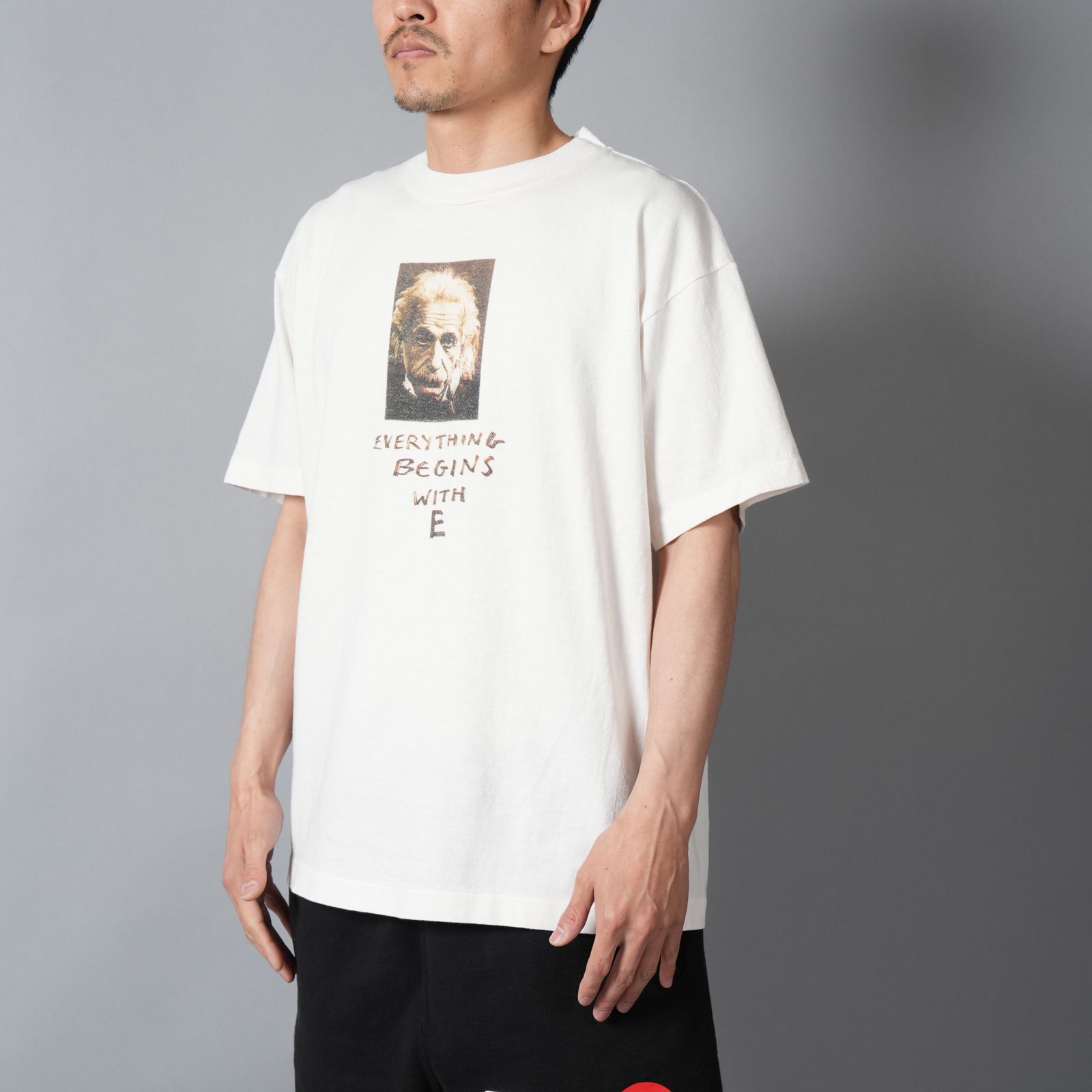 【ラスト1点】【コラボ】SM-MK8-0000-C04 / JR_SS T-SHIRT / E / WHITE / Tシャツ(ホワイト)