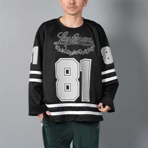 【ラスト1点】JERSEY GAME SHIRTS / ジャージーゲームシャツ (ブラック)