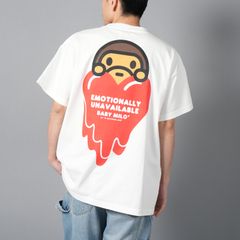 【コラボ】EU-HR8-0000-C32 / EU MILO SS TEE/ WHITE / Tシャツ (ホワイト)