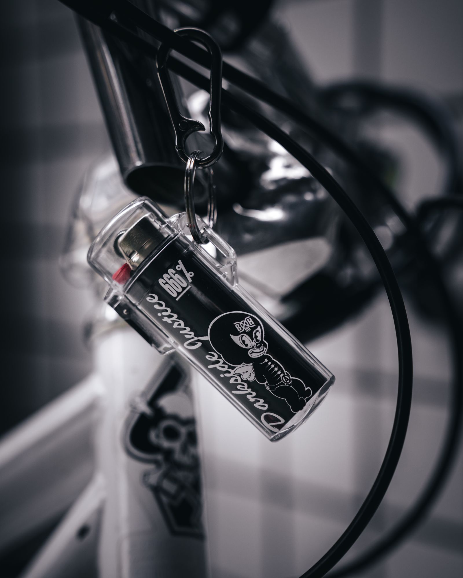 【コラボ】SM-MK8-0000-C40 / BH_LIGHTER CASE / MASK MIC / CLR / ライターケース (クリア)