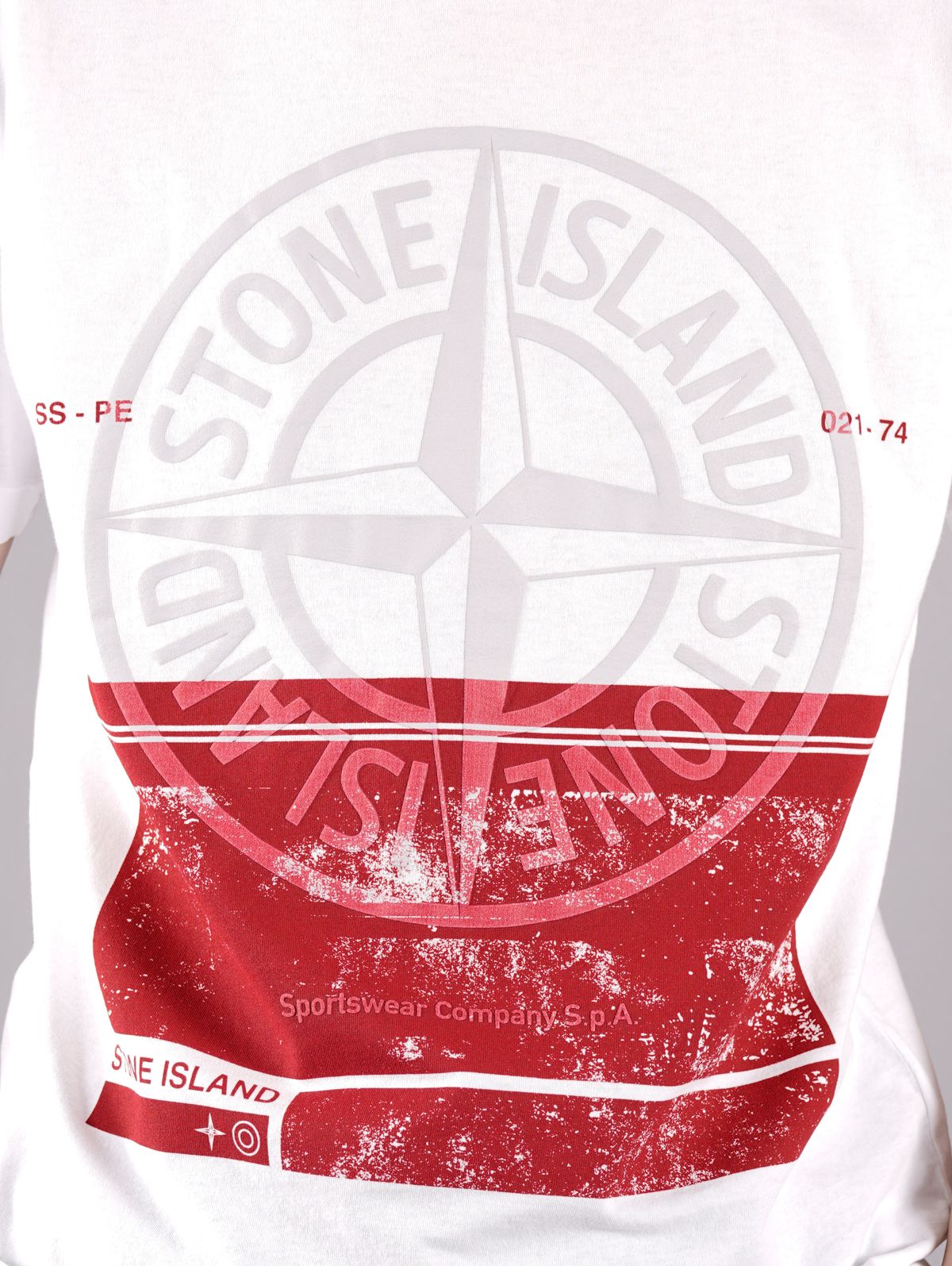 ラスト1点 / 2NS65 'BLOCK ONE' / ブロック ワン Tシャツ (ホワイト)