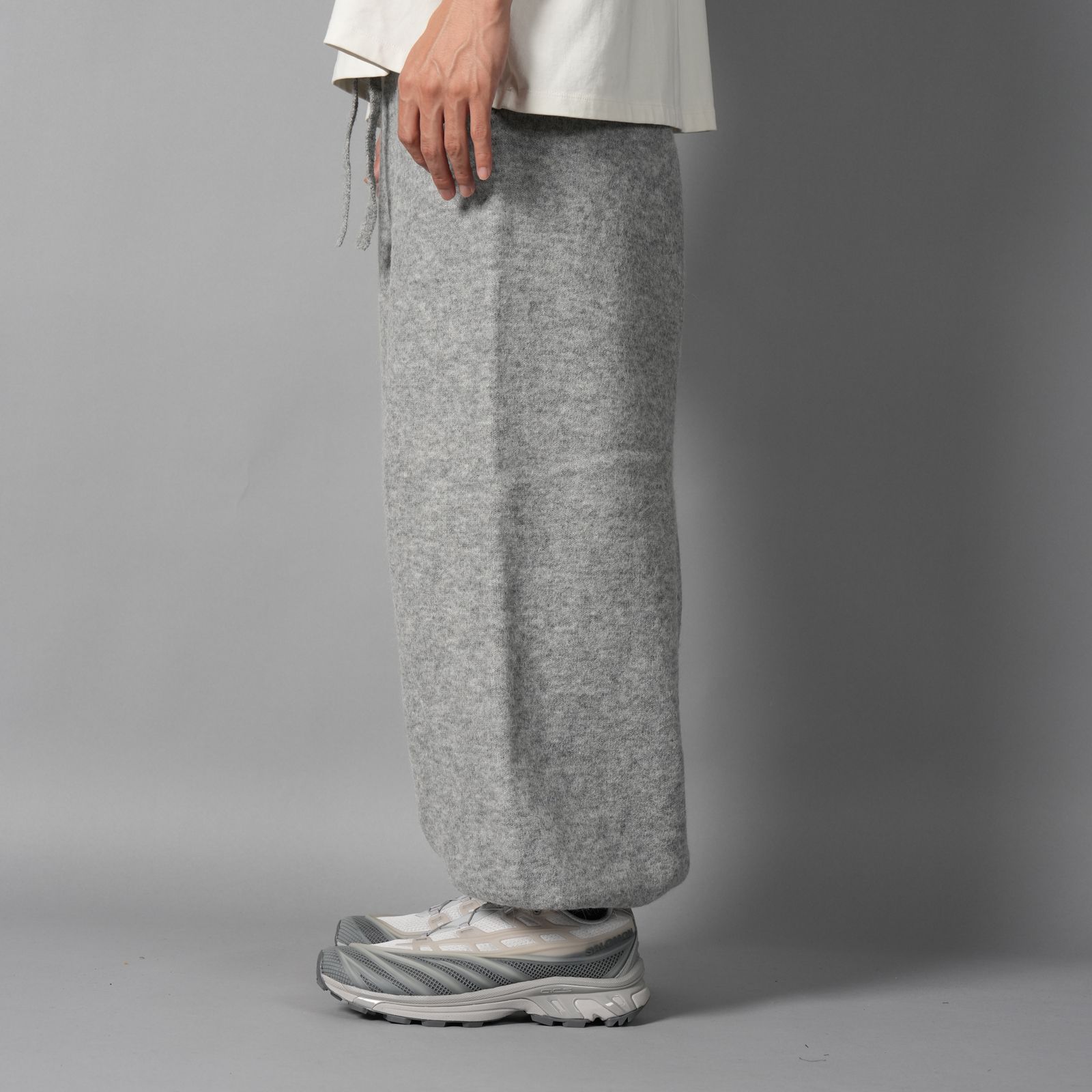 ALPACA KNIT CUFF PANT  / アルパカニットカフパンツ (アルパカクロウド)