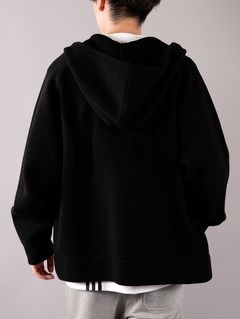 ラスト1点 / M CLASSIC WINTER KNIT HOODED FULL-ZIP HOODIE / メンズ クラシック ウィンター ニット フーデッド フルジップ フーディー (ブラック)