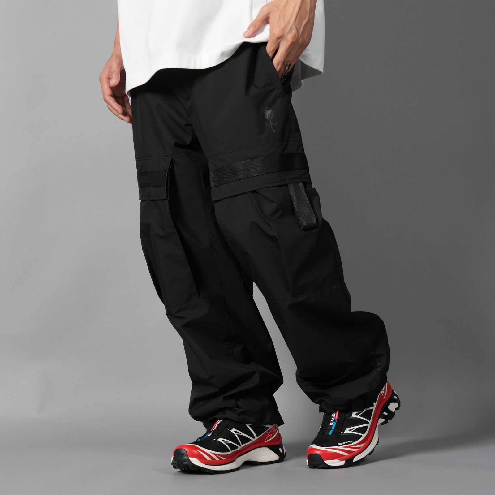 【限定】WINDSTOPPER BY GORE-TEX LABS 30DY/TR2 3L PANTS / ゴアテックス ラボ スリーレイヤー / トラウザーズ [防水・防風] (ブラック)