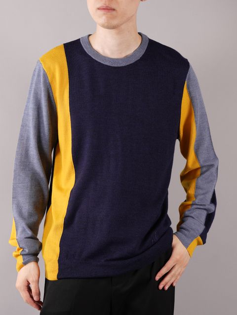CREW NECK JUMPER / クルーネック ジャンパー (ブルー)