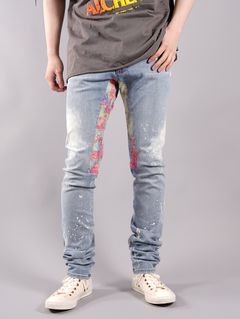 【ラスト1点】LAGUNA BLUE MULTI  JEANS / ブルーマルチジーンズ (マルチ)