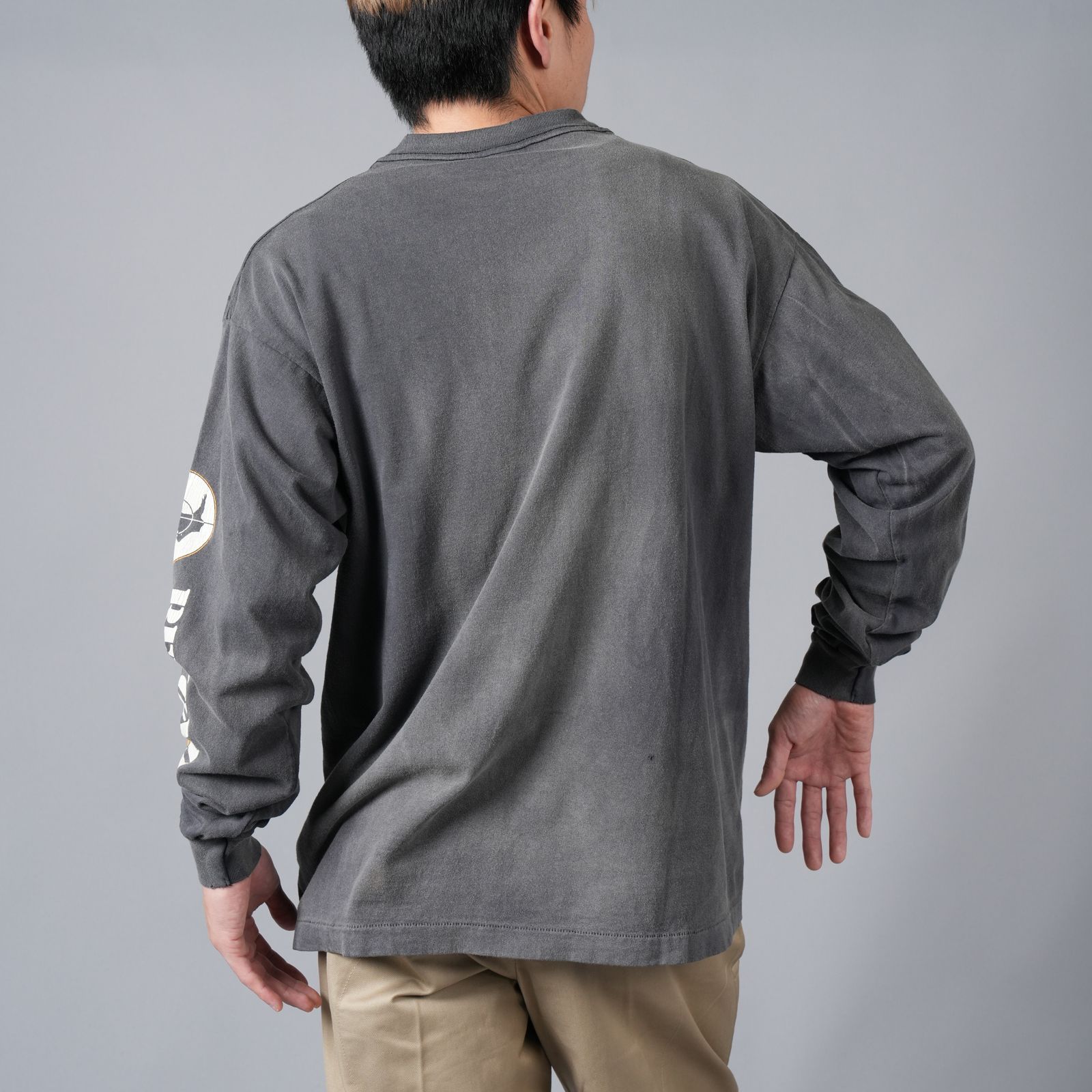 【ラスト1点】【限定】SM-YS8-0000-C17 / SW_LS TEE/TARGET / BLACK / ロンT・カットソー (ブラック)