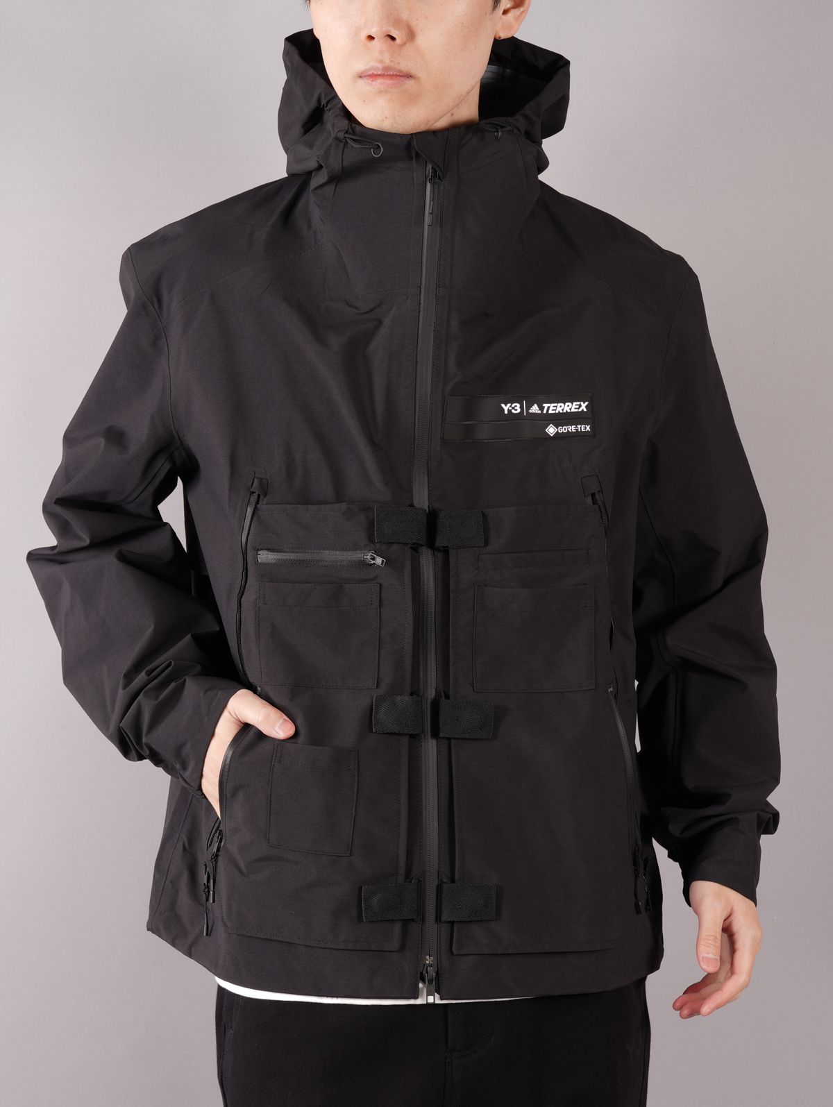 Y-3 - ラスト1点 / M CH2 RUGGED GORE TERREX JACKET / メンズ チャプター2 ラゲッド ゴアテレックス  ジャケット (ブラック) | Confidence