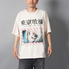 【残りわずか】[東京喰種]  TTGM25SM009 / S/S T-Shirt   (JUZO)  / Tシャツ (ホワイト)