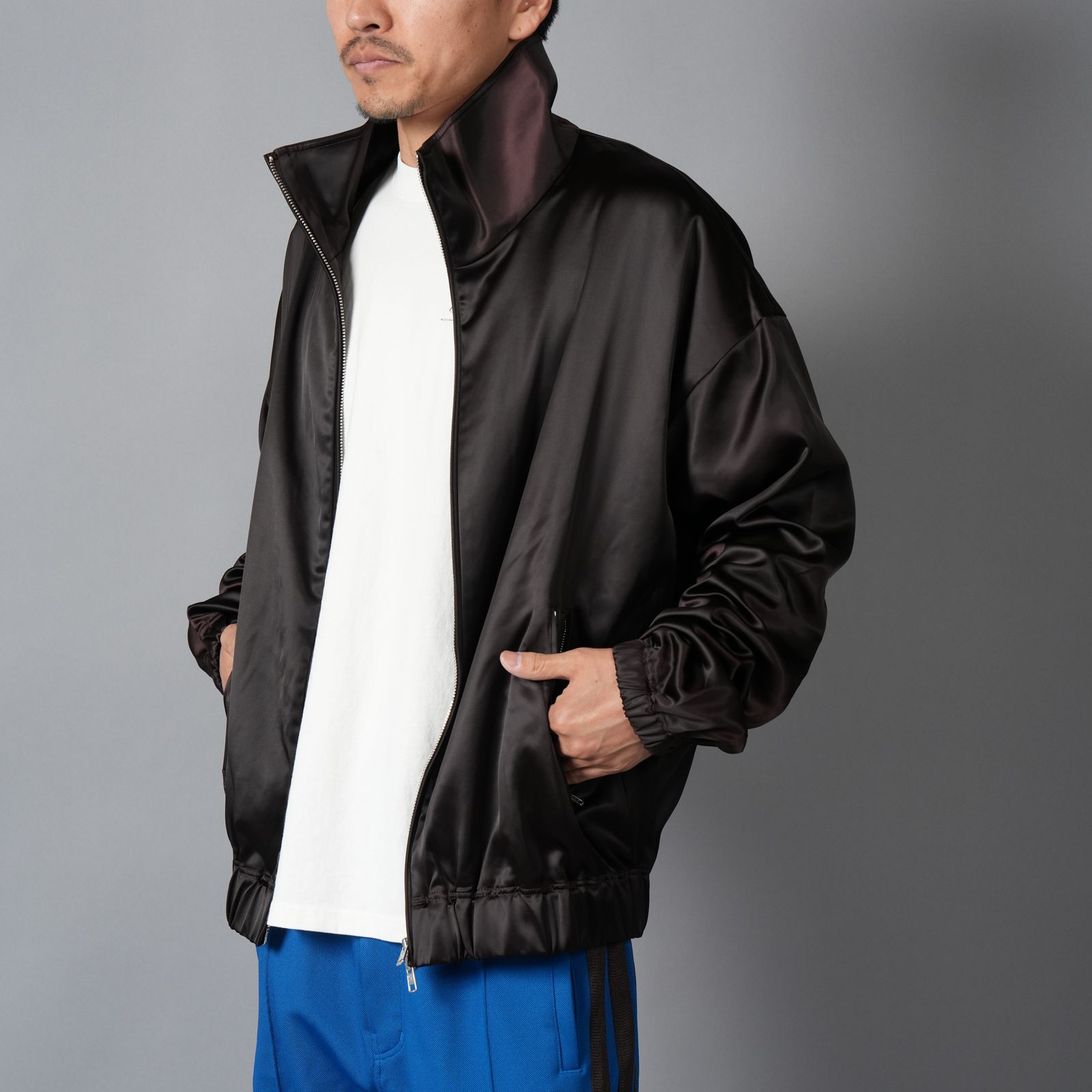 WB Y3 SATIN JKT / サテンジャケット (ブラウン)