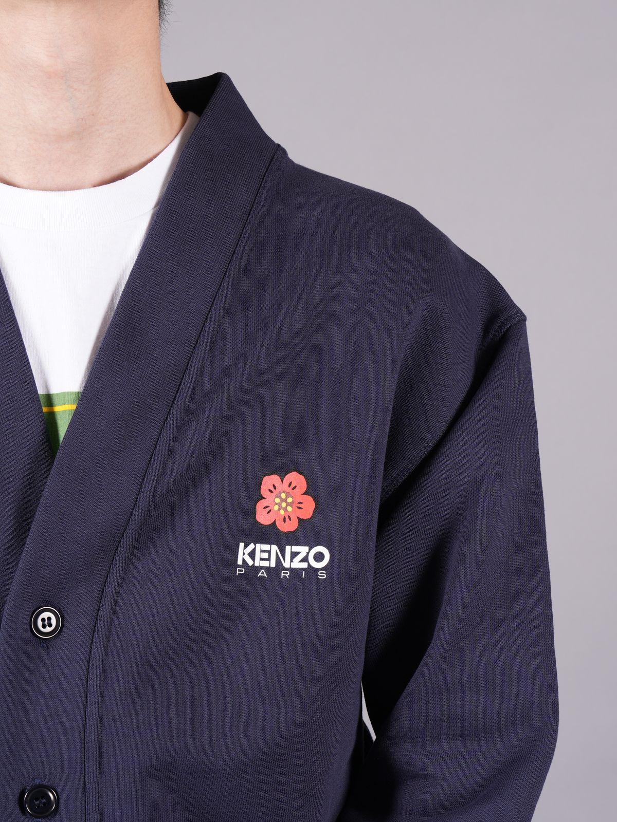 KENZO - Boke Flower Jersey Cardigan / ボケフラワー カーディガン