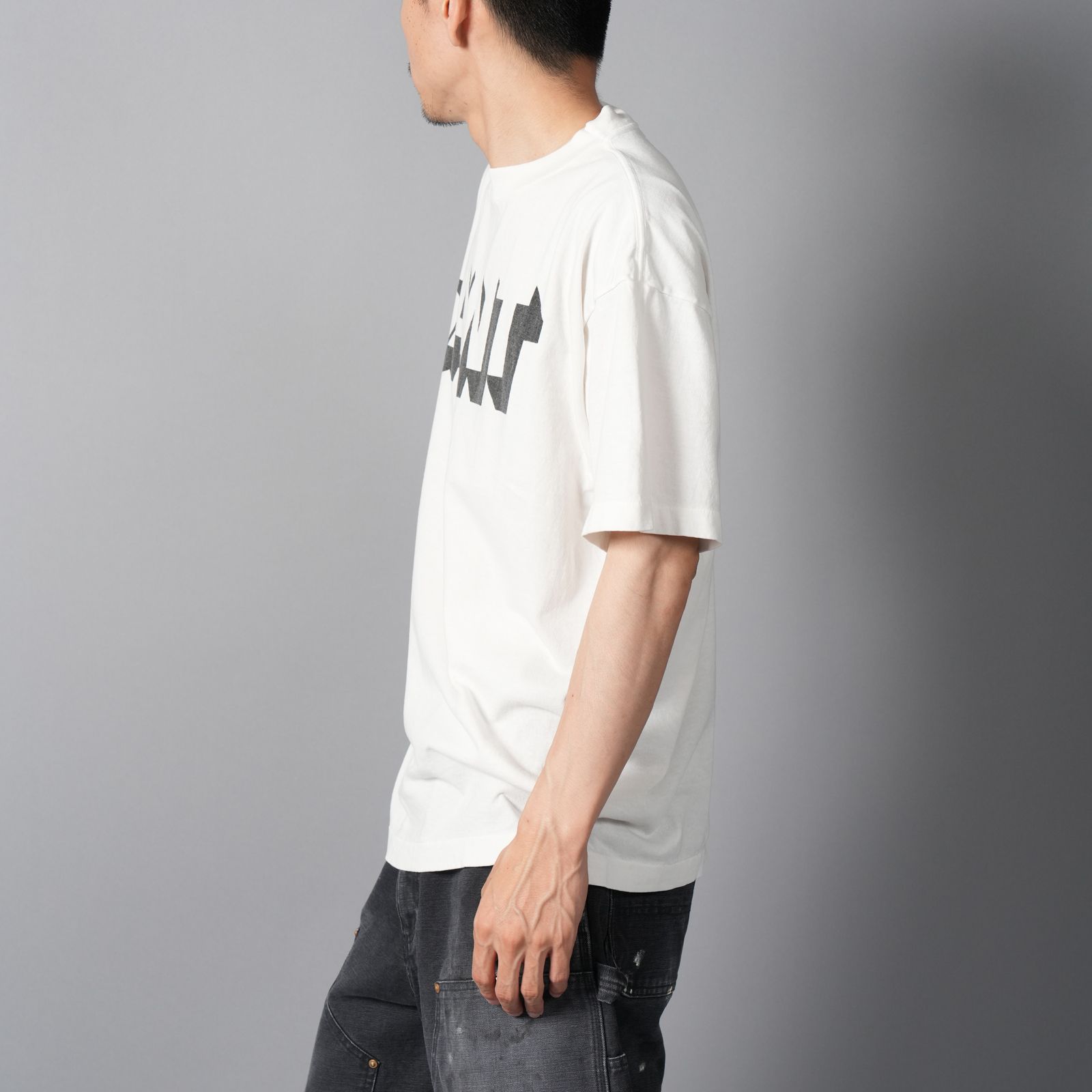 【ラスト1点】SM-HR1-0000-018 / SS TEE / SAINT / WHITE / Tシャツ (ホワイト)