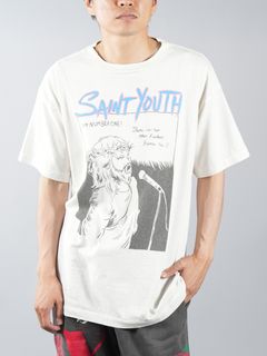 ラスト1点 / SM-A22-0000-005 / SS TEE/SAINT YOUTH / Tシャツ  (ホワイト)