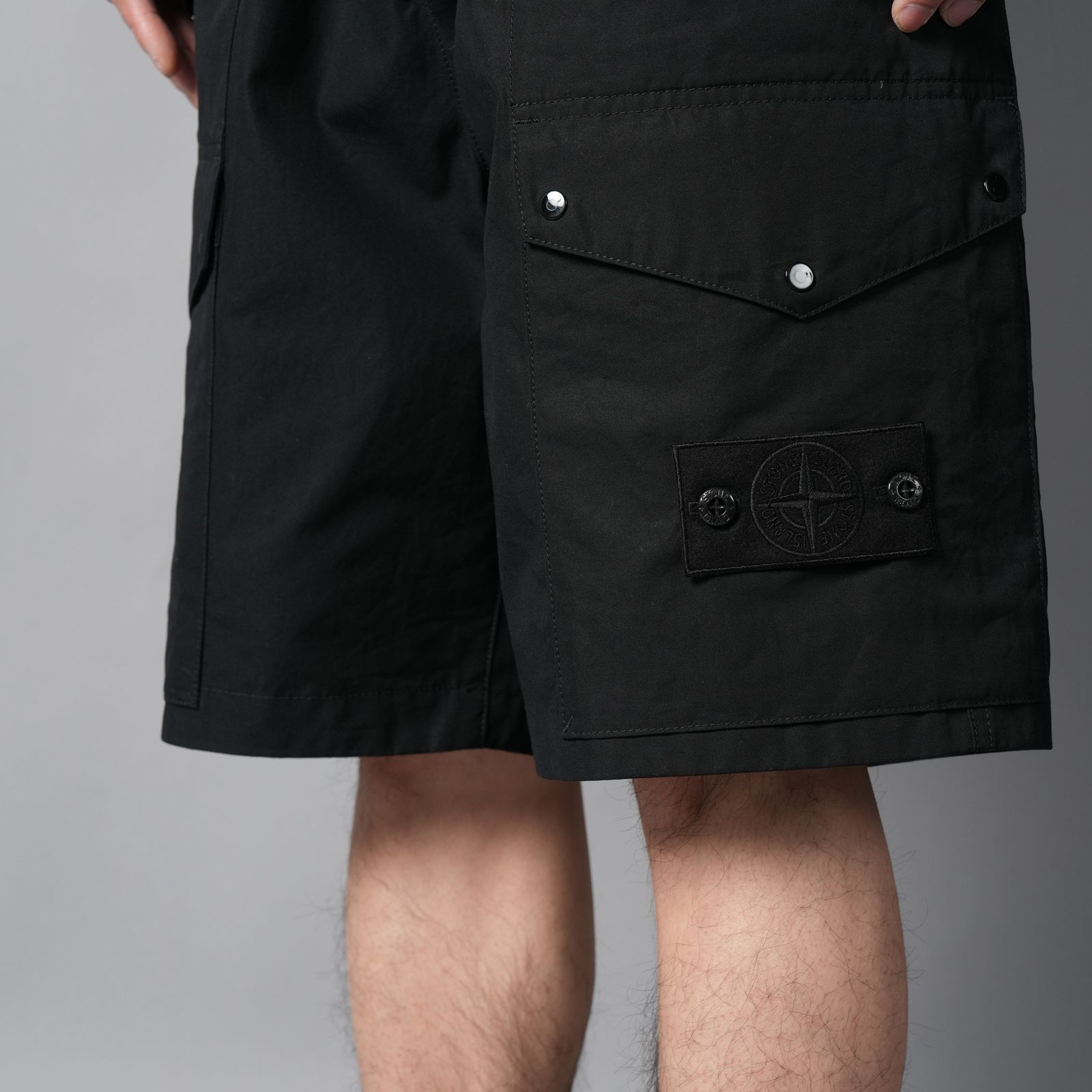 L100004 / ALL-WEATHER COTTON CANVAS_S.I. GHOST / カーゴパンツ (ブラック)