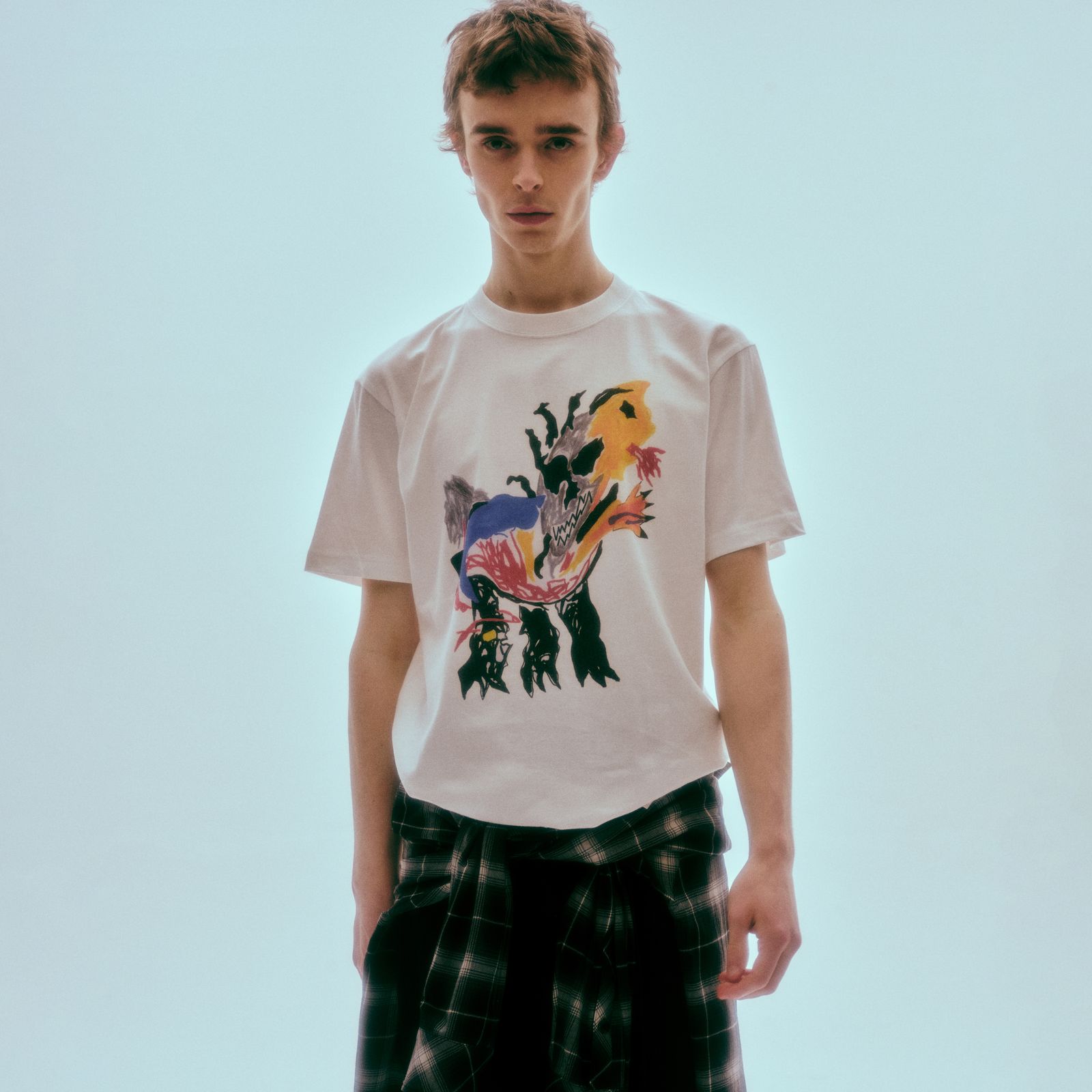 【残りわずか】【限定】Hank × Rafu T-shirt / Tシャツ (ホワイト)