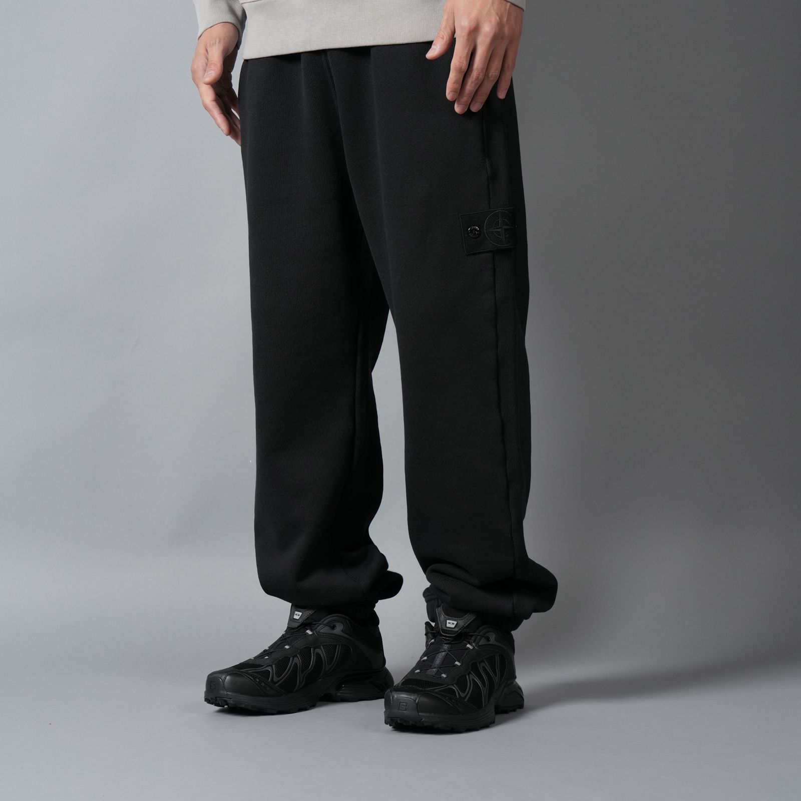 6200008 / HEAVY ORGANIC COTTON FLEECE_S.I. GHOST / スウェットパンツ (ブラック)