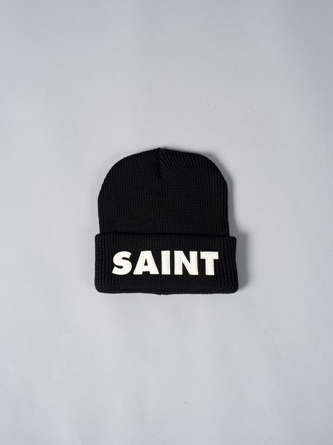 SM-A23-0000-050 / KNIT CAP / SAINT / ニットキャップ (ブラック)