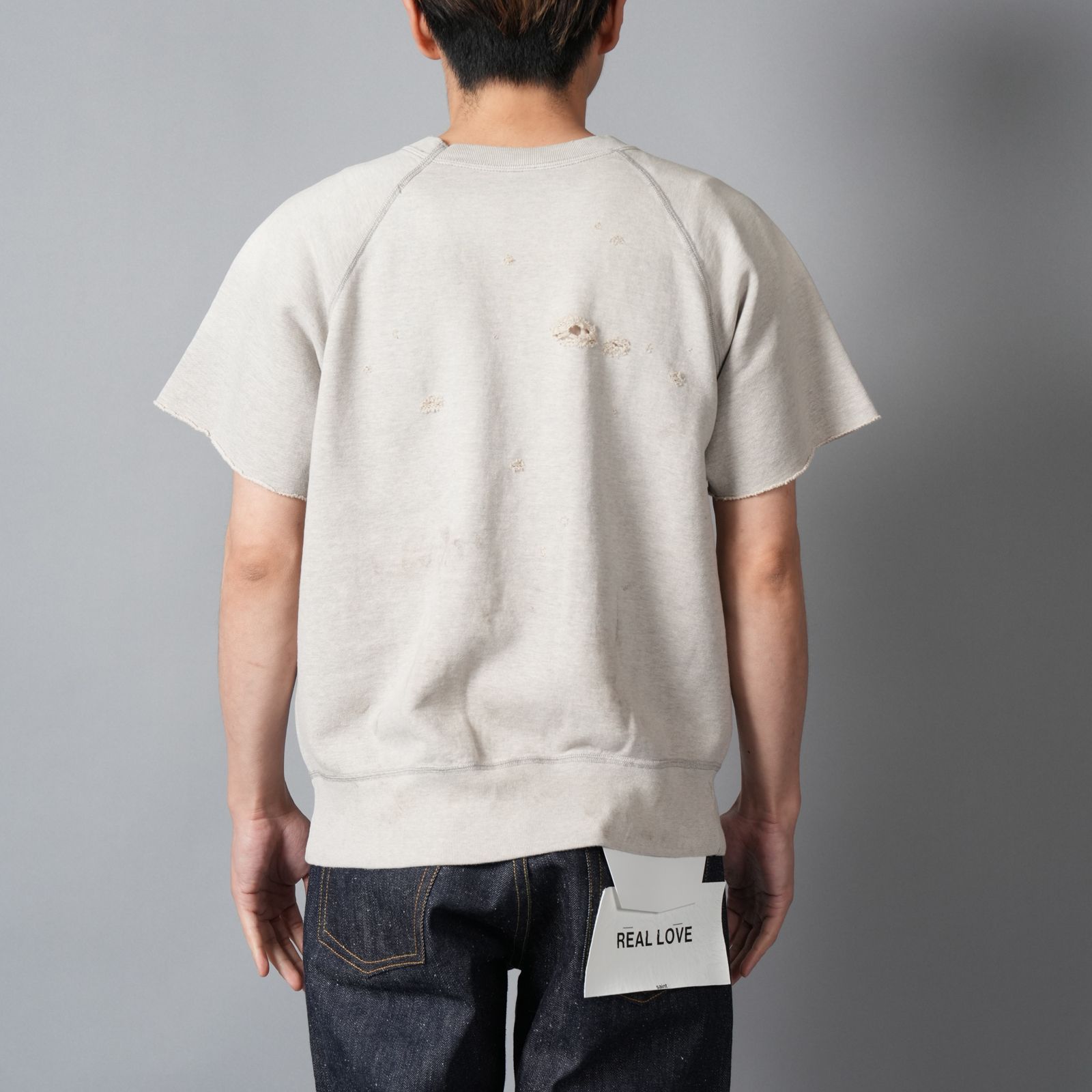 【ラスト1点】SM-MK8-0000-051 / SS CRW NECK SWT / BEETHORVEN / GRY / スウェット (グレー)
