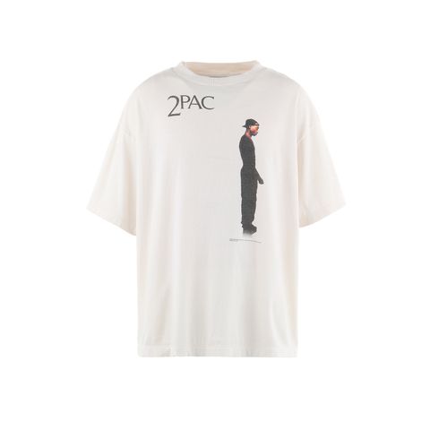 【コラボ】SM-HR8-0000-C15 / 2PC_SS TEE / 2PAC / WHITE / Tシャツ (ホワイト)