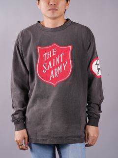 SM-S22-0000-032 / LS TEE / VAMPIRE PPLE/BLACK / ロングスリーブ Tシャツ / ヴァンパイア (ブラック)