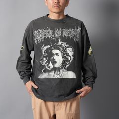 【残りわずか】SM-MK8-0000-028 / LS T-SHIRT / MEDUSA / BLACK ロンT・カットソー (ブラック)
