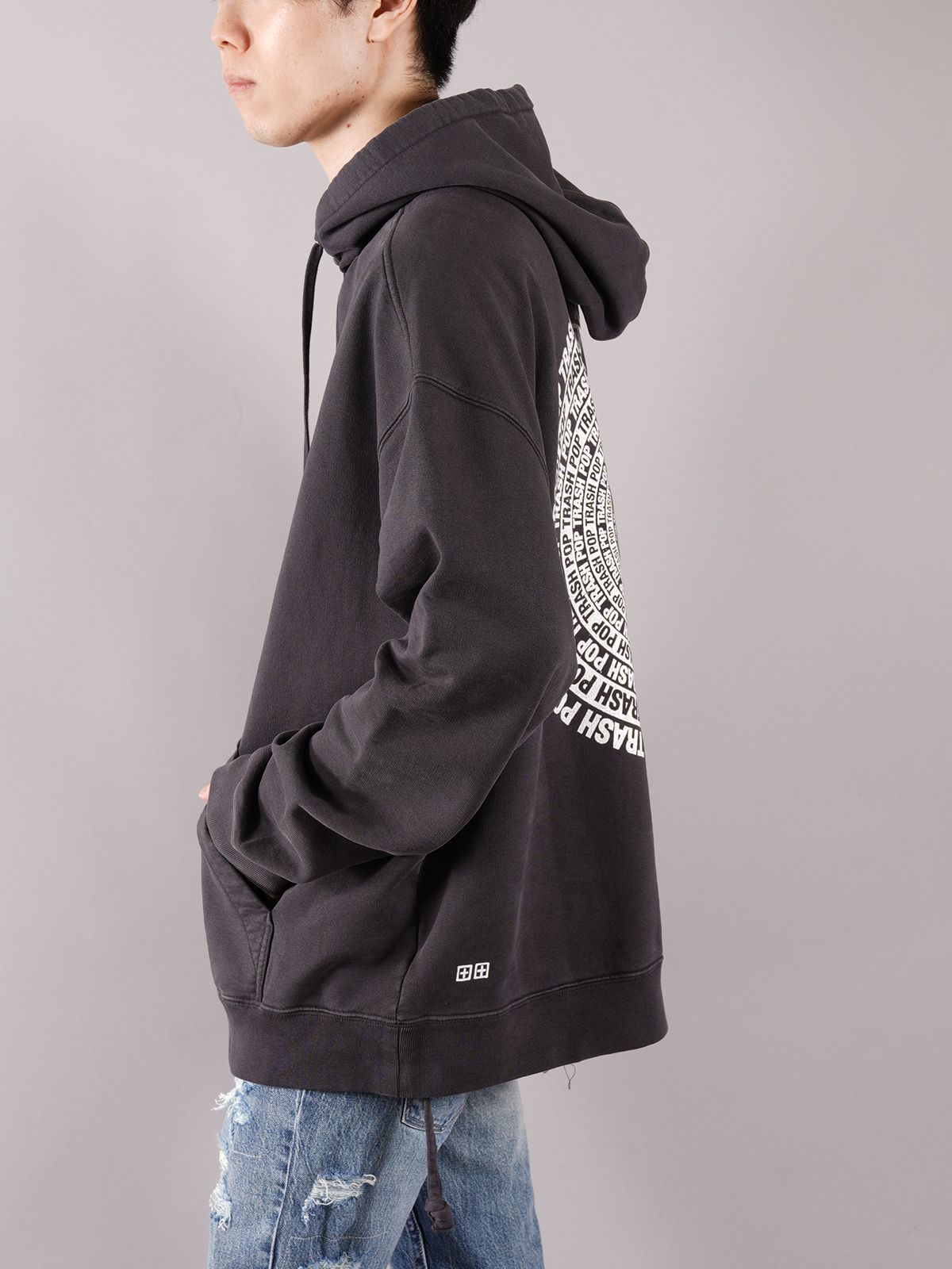 ラスト1点 / SUBCULTURE TURE HOODIE / サブカルチャー トゥルー フーディー (ブラック)