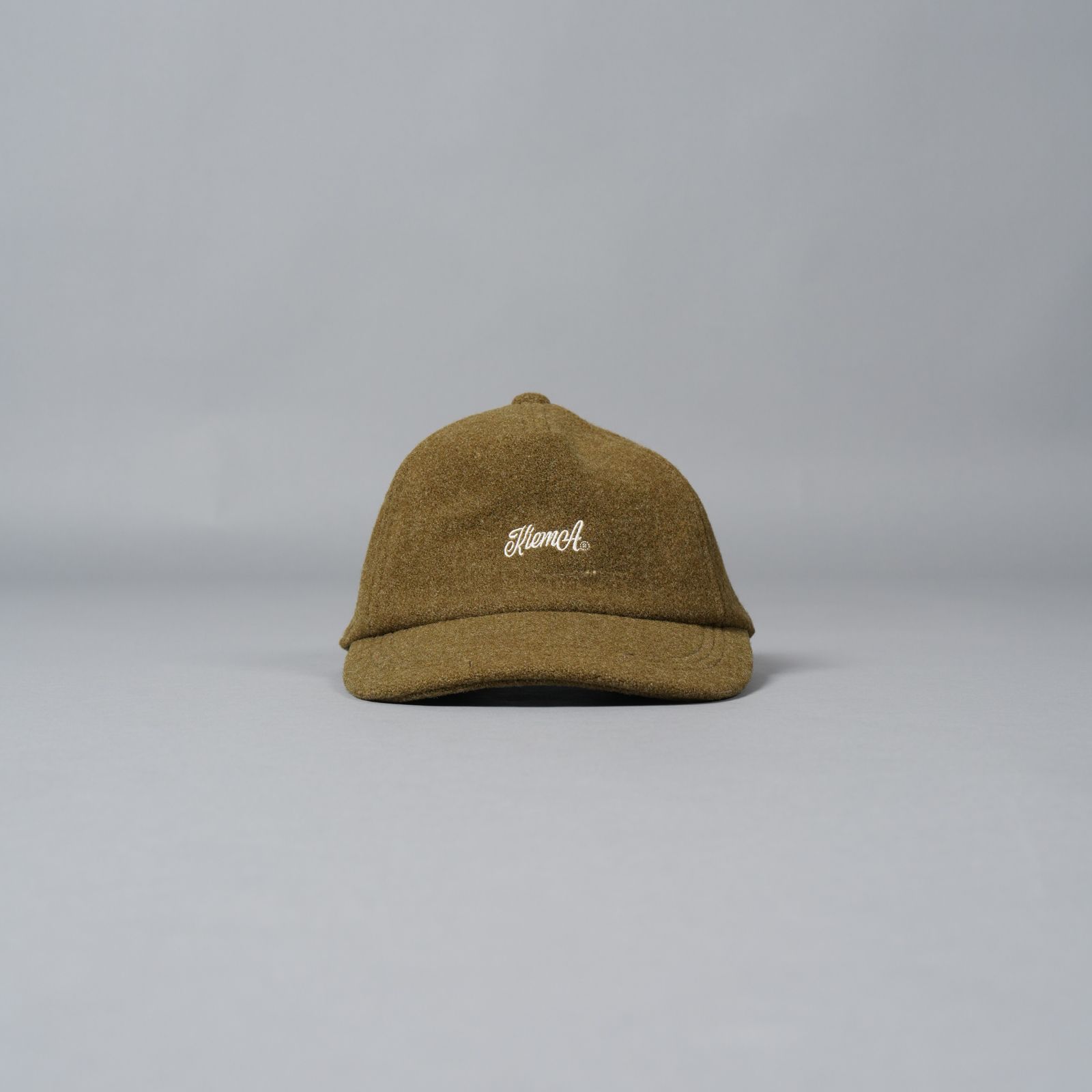 Embroidered Five Panel Cap  / キャップ [古着リメイク](カーキ)