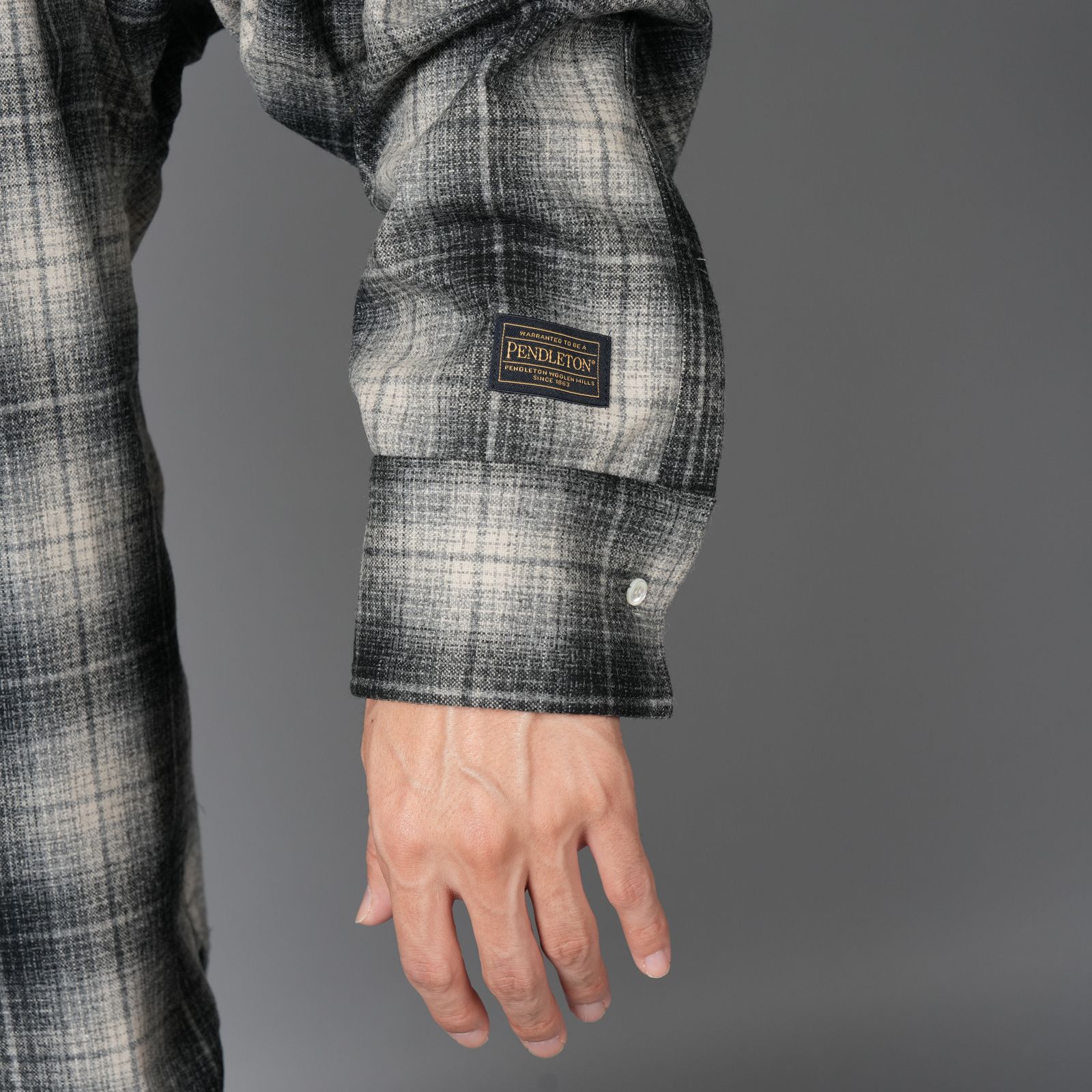 【限定】Basicks x Pendleton x DELUXE / Shadow Check Shirt / シャドウ チェックシャツ (ブラック)