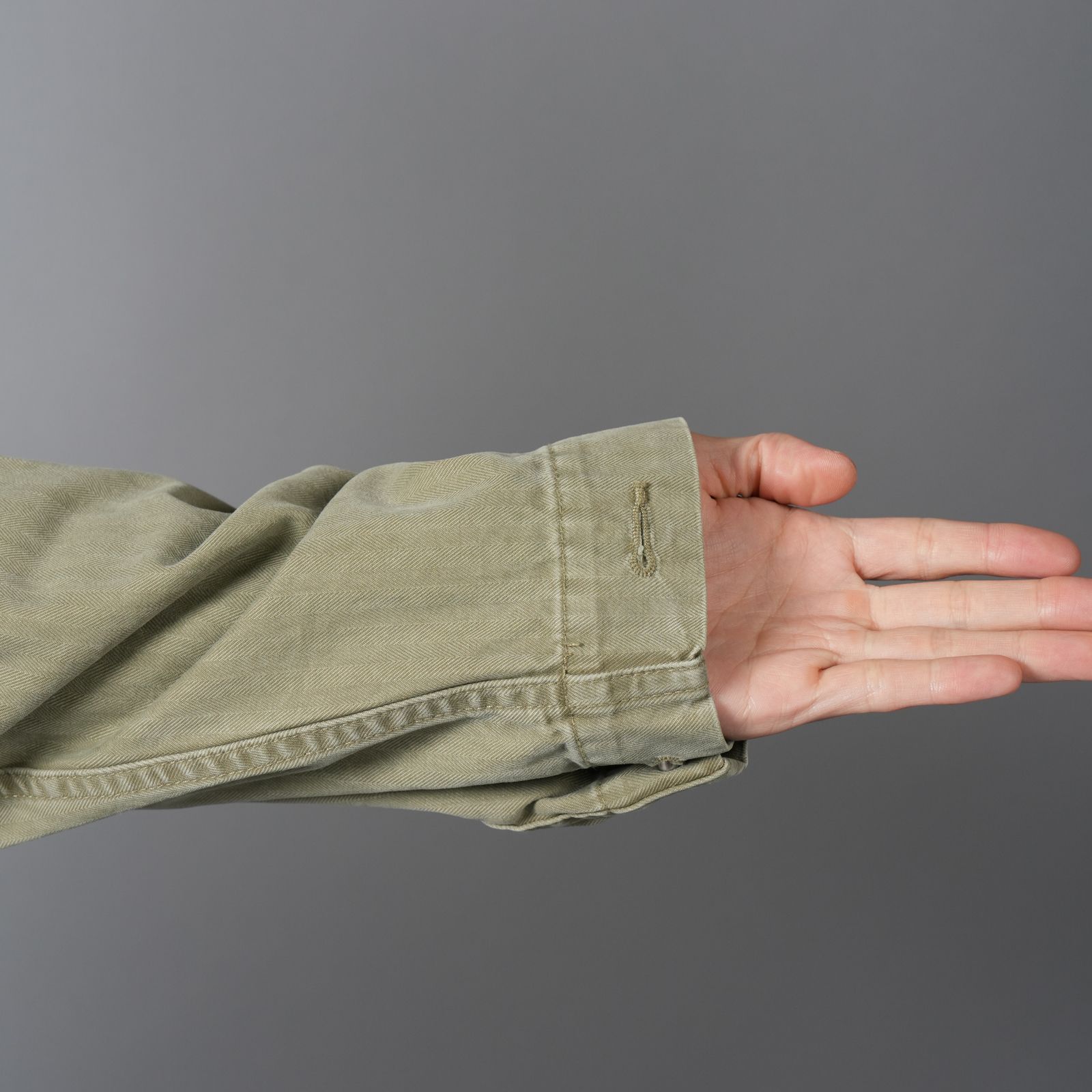 BEATNIK v2, button up / ミリタリージャケット (ミリタリーグリーン)