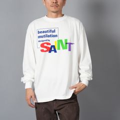 【残りわずか】SM-HR1-0000-036 / LS TEE / BEAUTIFUL SAINT / WHITE / ロンT・カットソー (ホワイト)