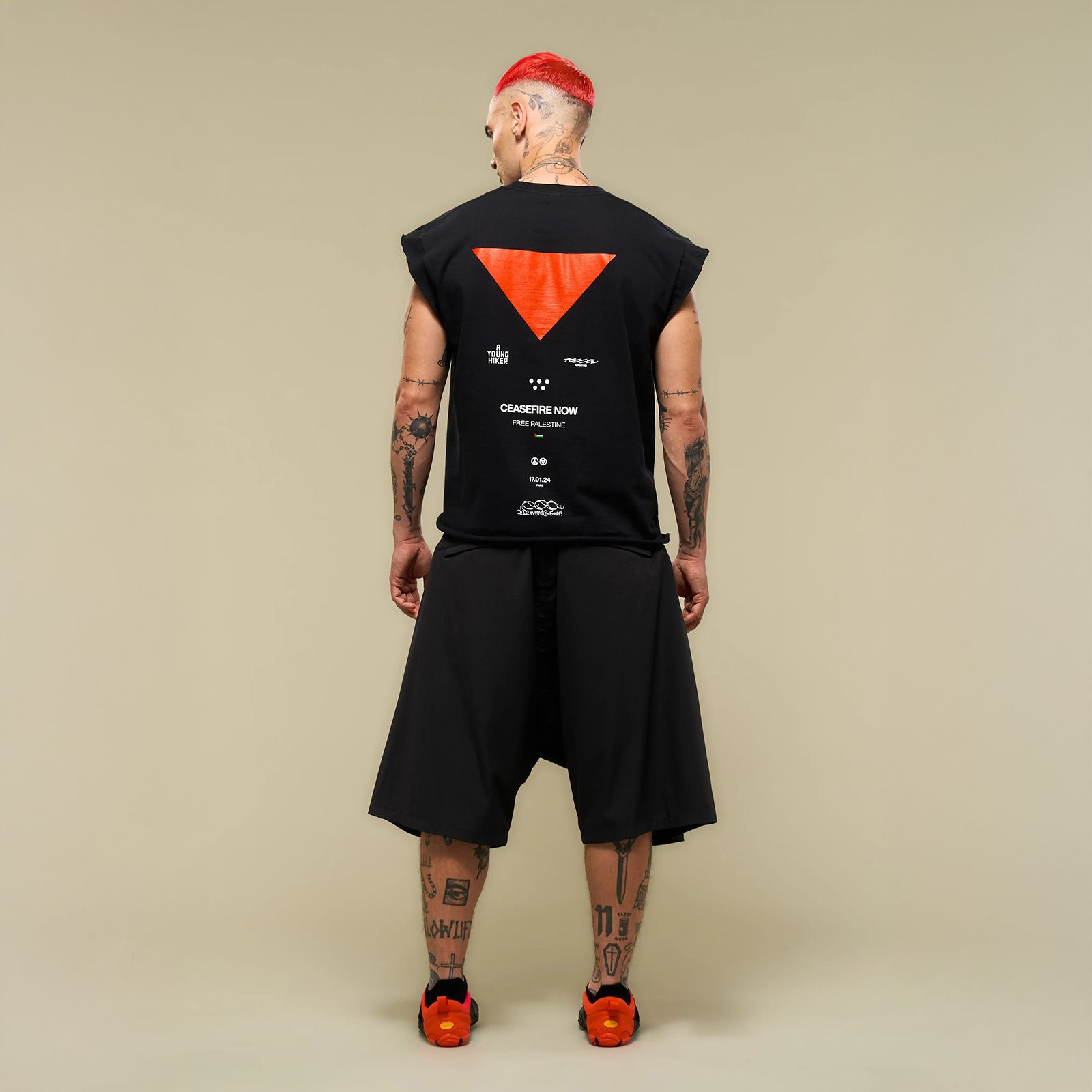 SP62-M / NYLON STRETCH WEB BELT SHORT PANT / ショートパンツ [ウルトラワイドフィット][ストレッチ入り] (ブラック)