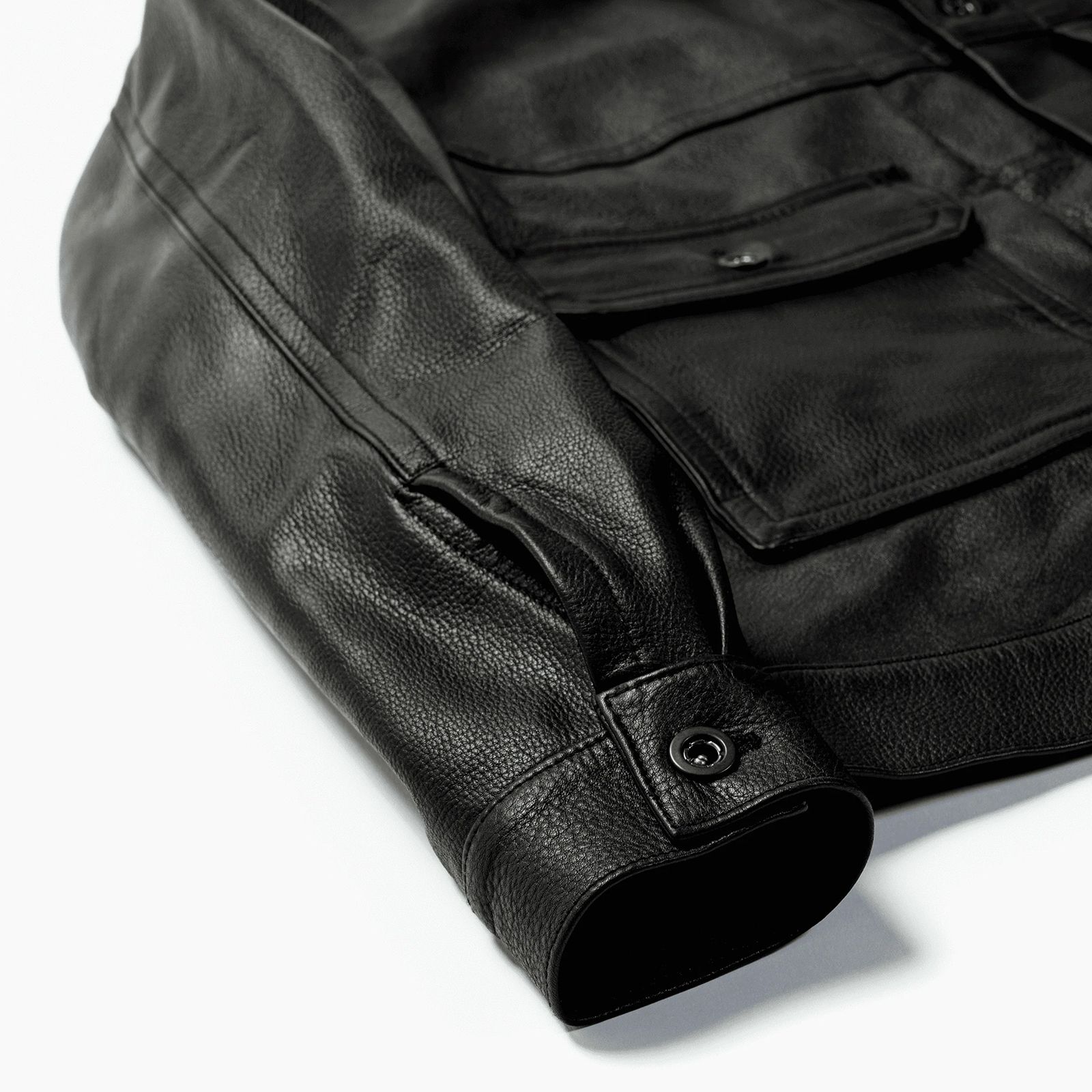 TRUCKER JACKET / トラッカージャケット (ブラック)