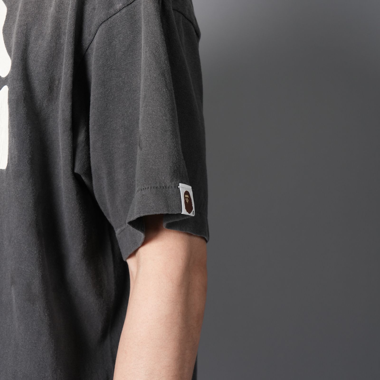 【ラスト1点】【コラボ】SM-MK8-0000-C49 / BAPE_SS T-SHIRT / ALWAYS LOVE / BK / Tシャツ (ブラック)