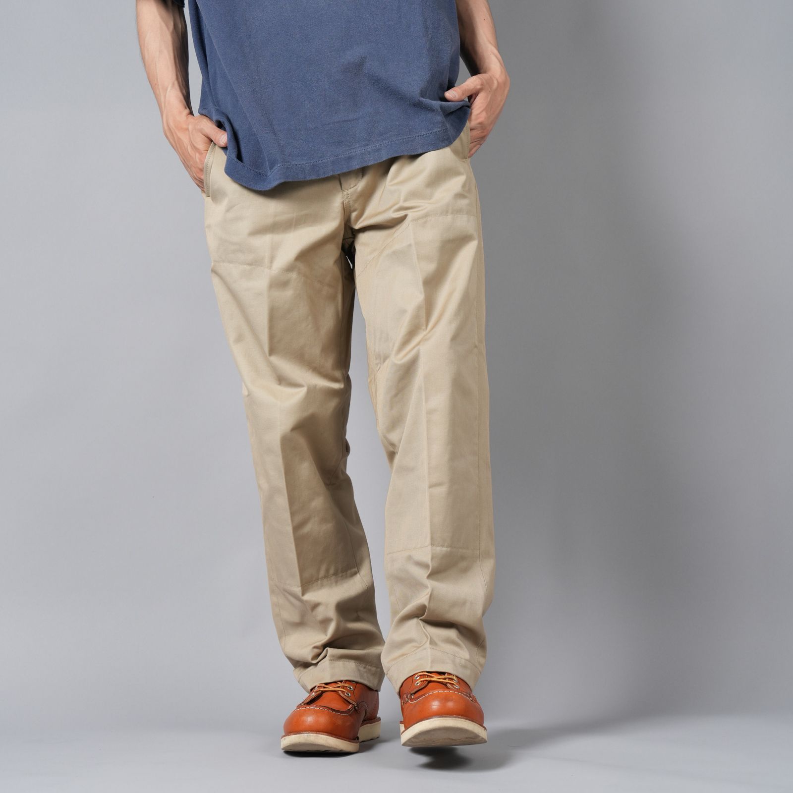 SAINT M×××××× - SM-YS1-0000-070 / WIDE PANTS / CHINO / BEIGE / ワイドパンツ / チノパン  (ベージュ) | Confidence