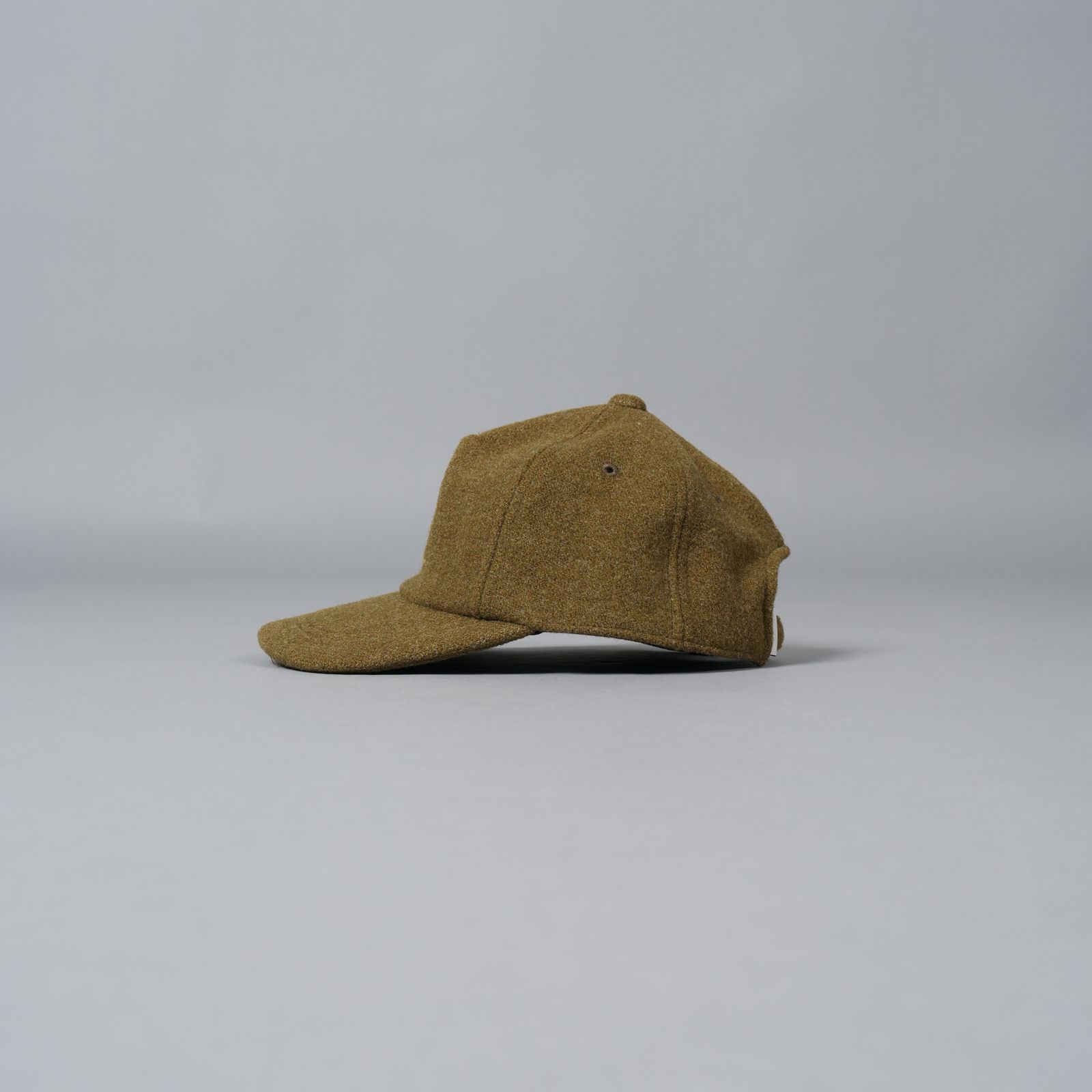 Embroidered Five Panel Cap  / キャップ [古着リメイク](カーキ)