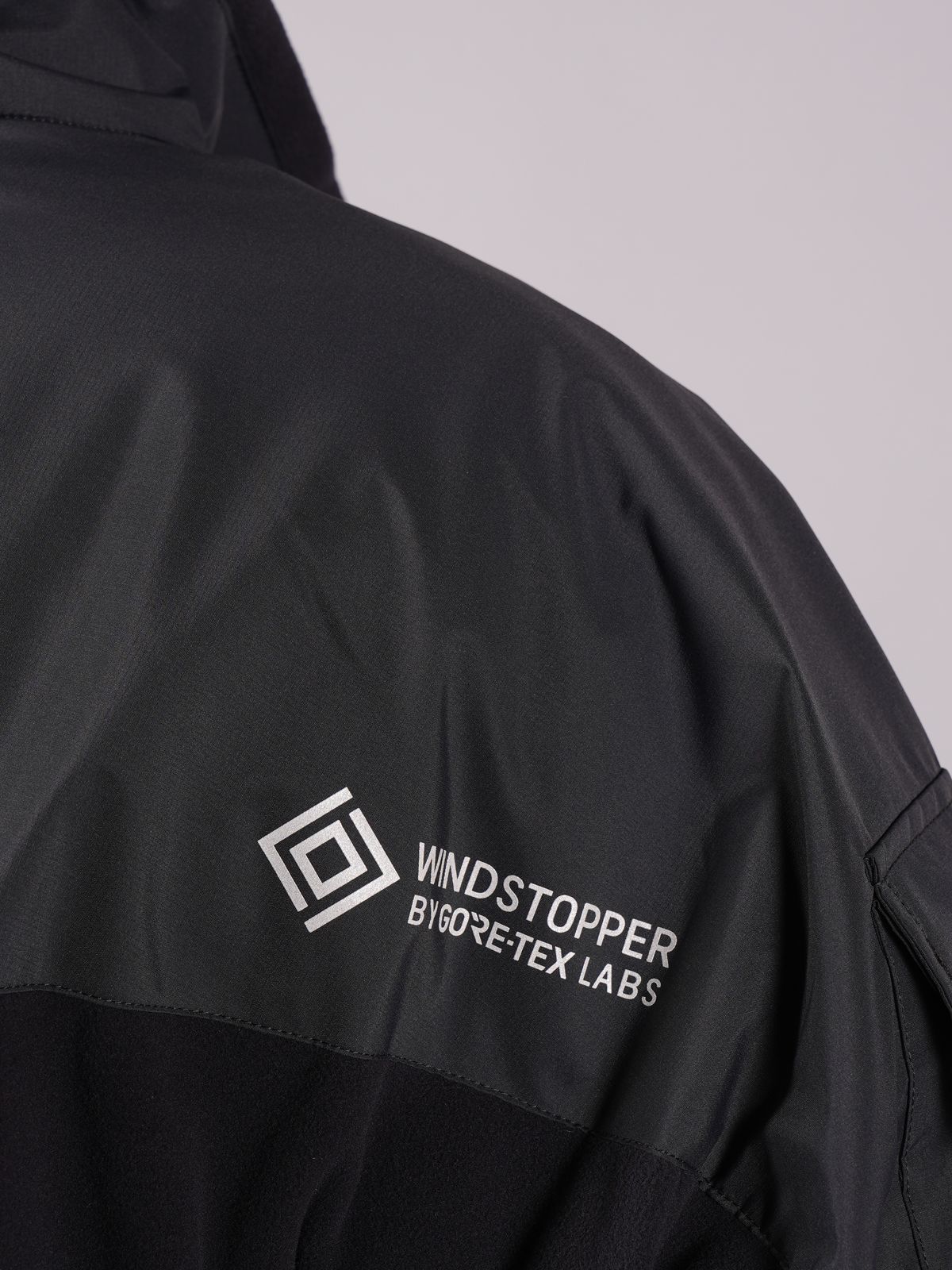 【ラスト1点】WINDSTOPPER BY GORE-TEX LABS 2L POLARTEC OUTER / ゴアテックス ラボ / ポーラテック / アウター (ブラック)