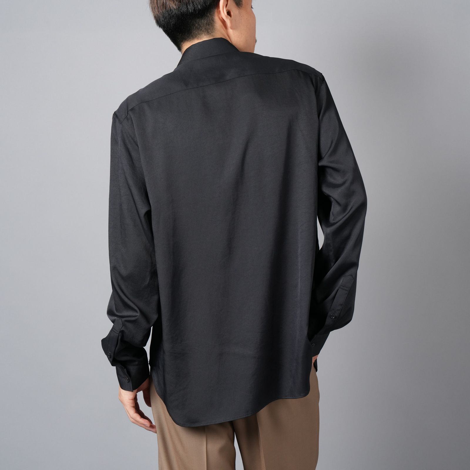 【ラスト1点】BIRD EMBROIDERY SHIRTS / バード エンブロイダリー シャツ (ブラック)