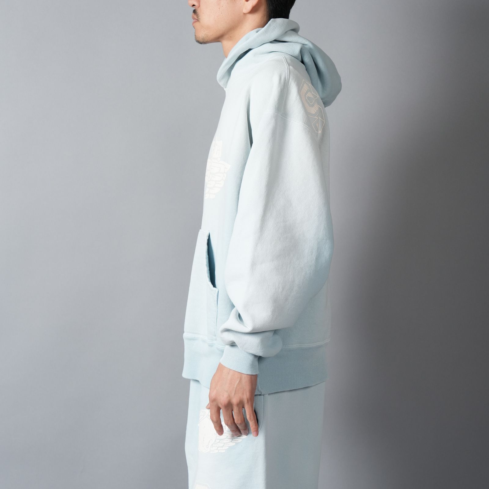 【ラスト1点】SM-MK8-0000-059 / HOODIE / BABY MICHAEL / SKY BLUE / パーカー・フーディー (スカイブルー)