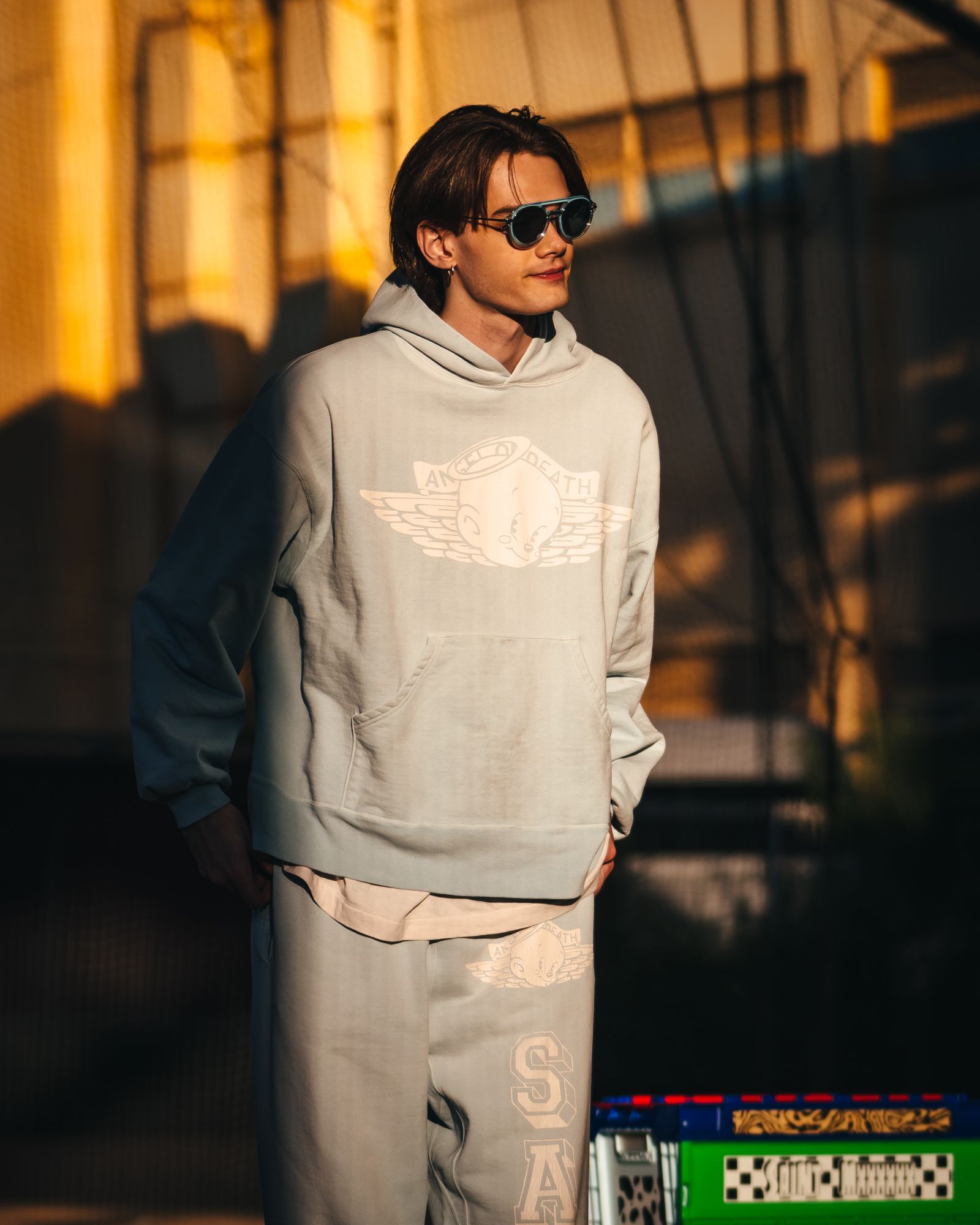 SM-MK8-0000-059 / HOODIE / BABY MICHAEL / SKY BLUE / パーカー・フーディー (スカイブルー)