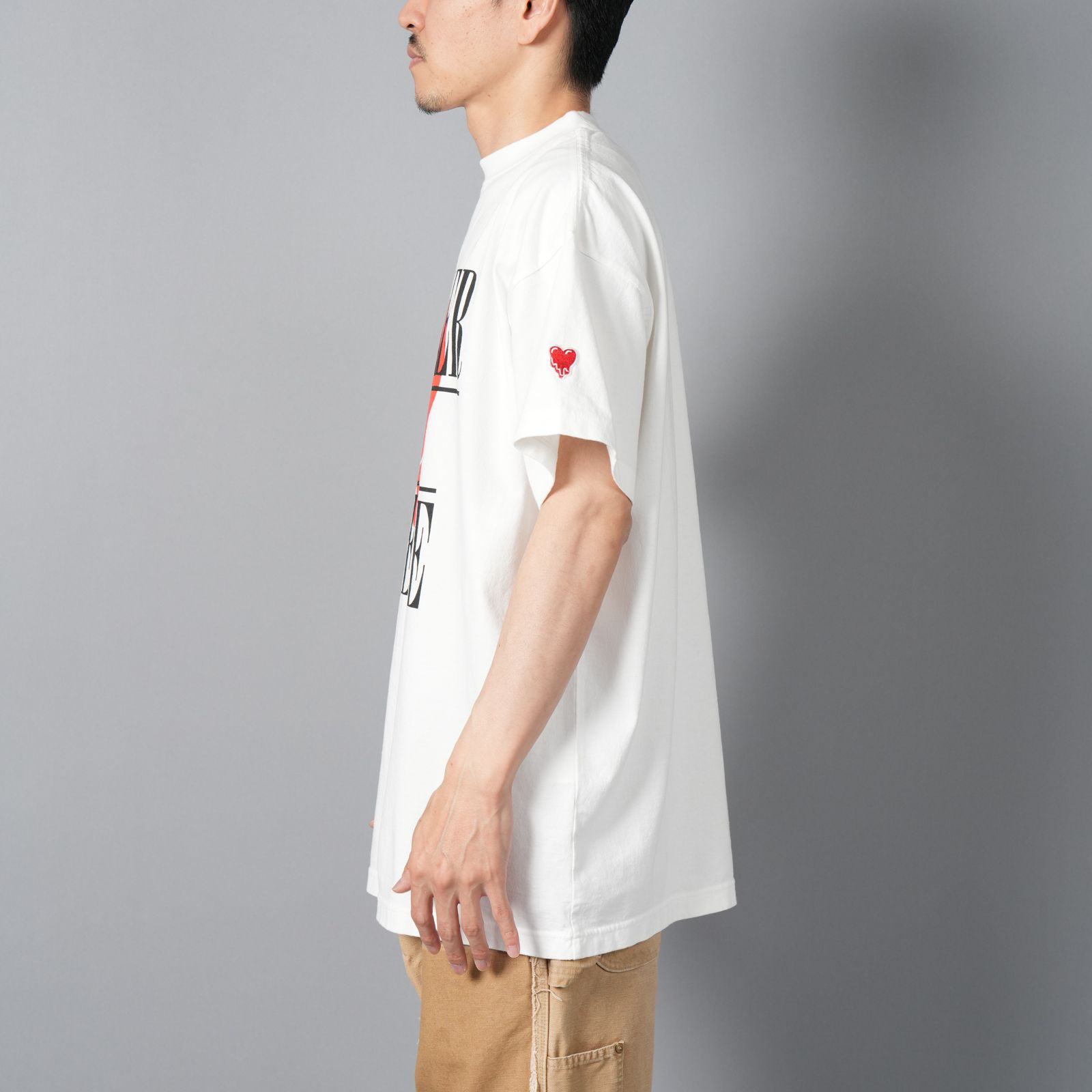 EU-HR8-0000-058 / EU PRISONER SS TEE / BLACK / Tシャツ (ホワイト)