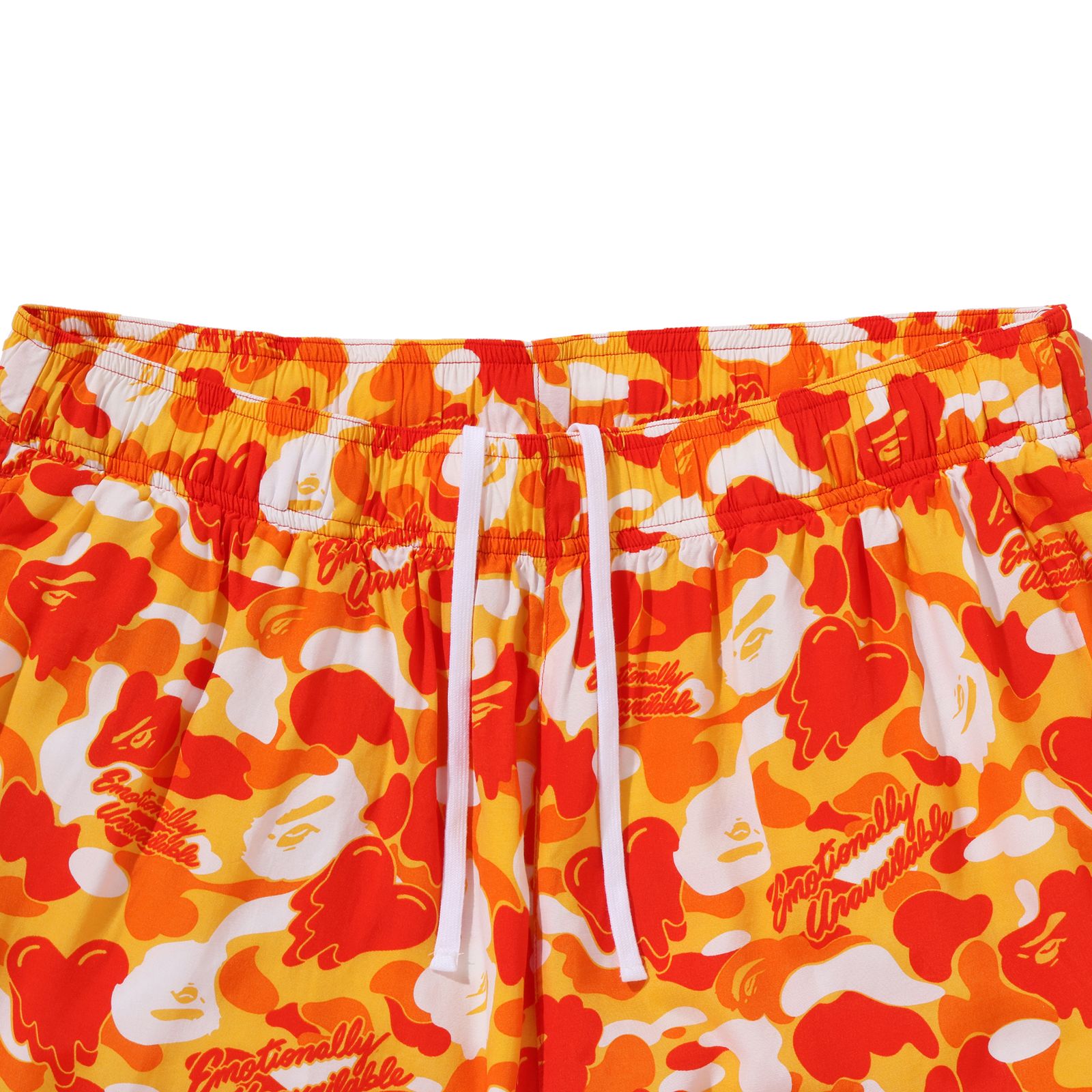 【コラボ】EU-MK8-0000-C04 / EU APE ALOHA SHORTS / ORANGE / ショーツ (オレンジ)