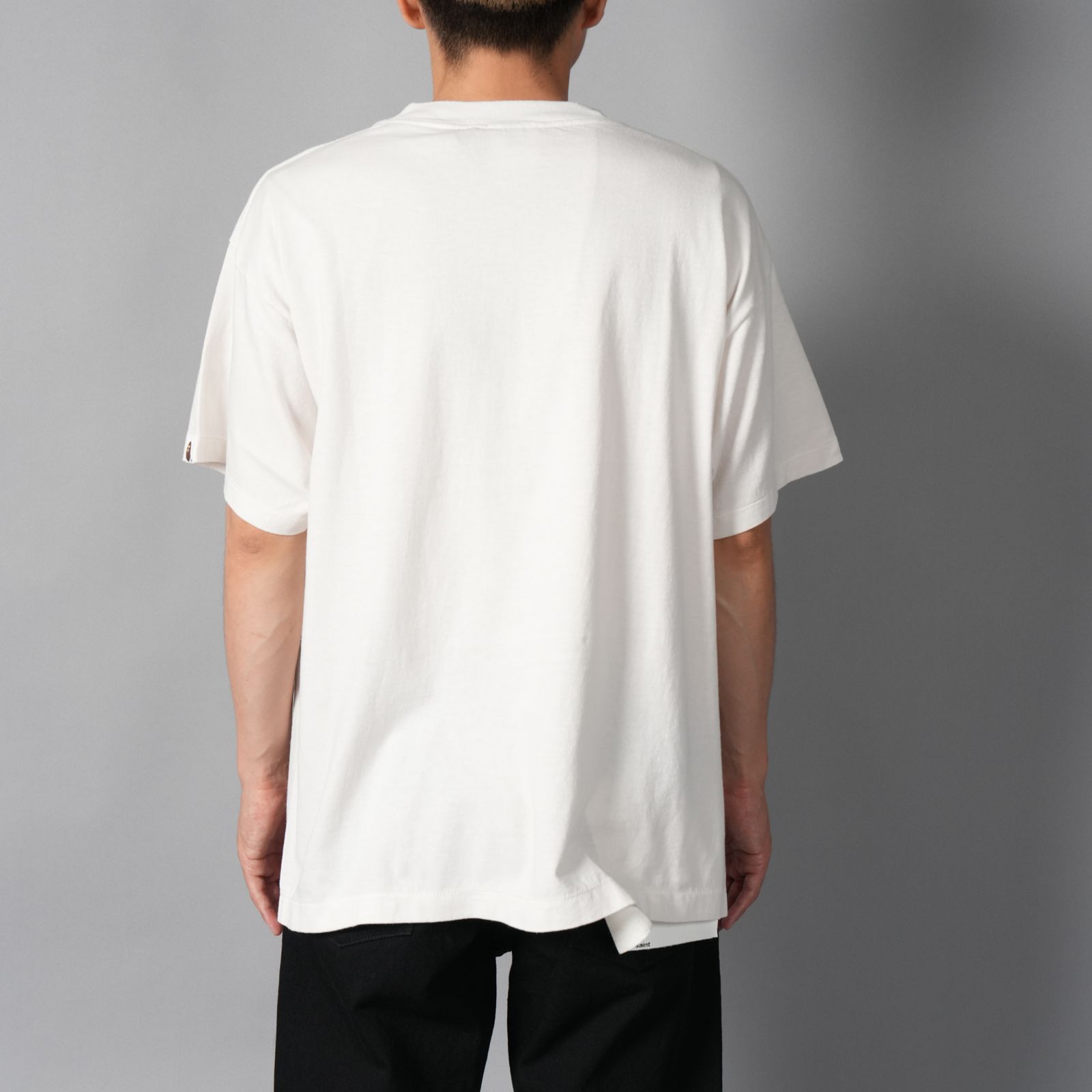 【ラスト1点】【コラボ】SM-MK1-0000-C34 / BAPE_SS T-SHIRT / JUMP / WHITE / Tシャツ (ホワイト)