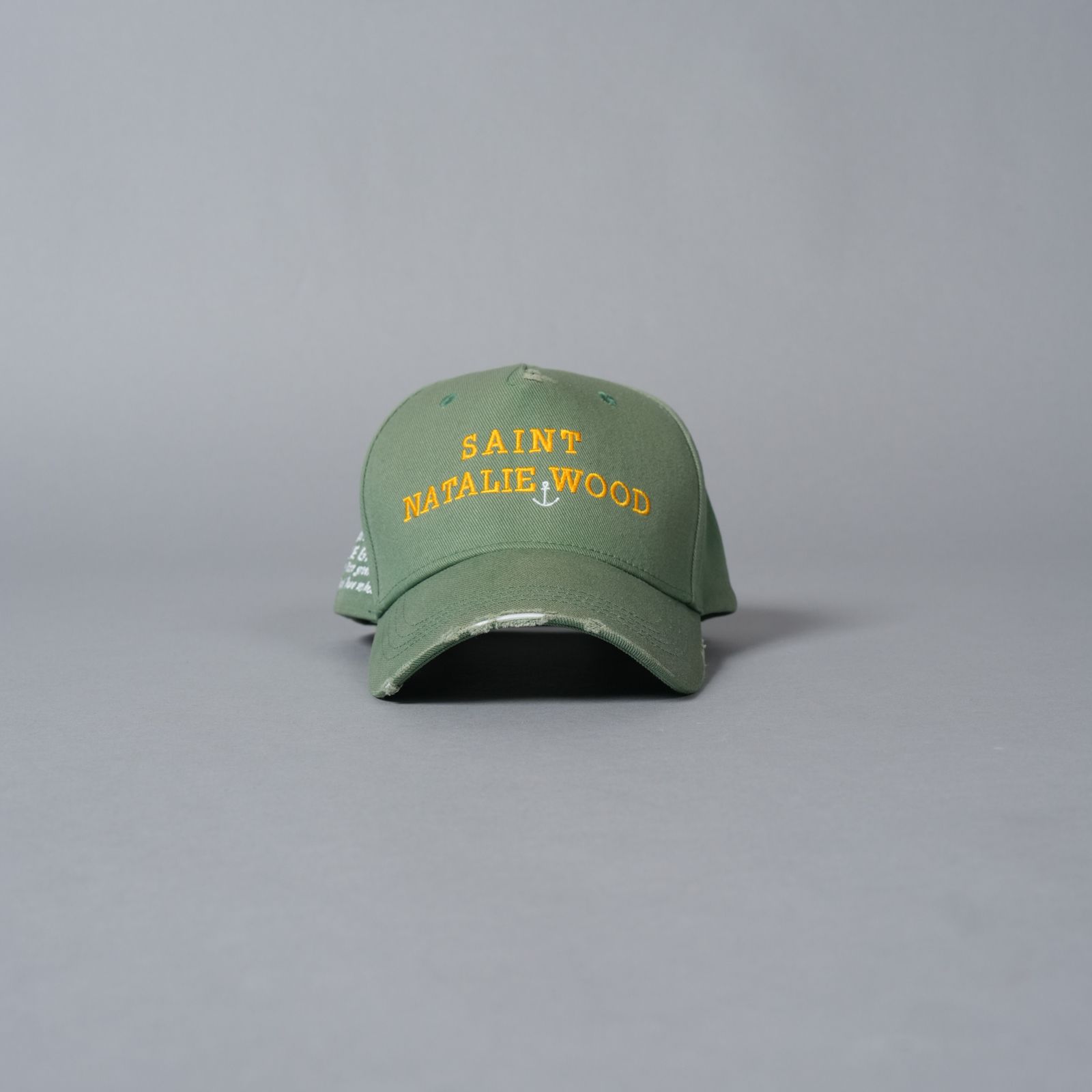 Saint Natalie Wood Paint Hat / キャップ (グリーン)