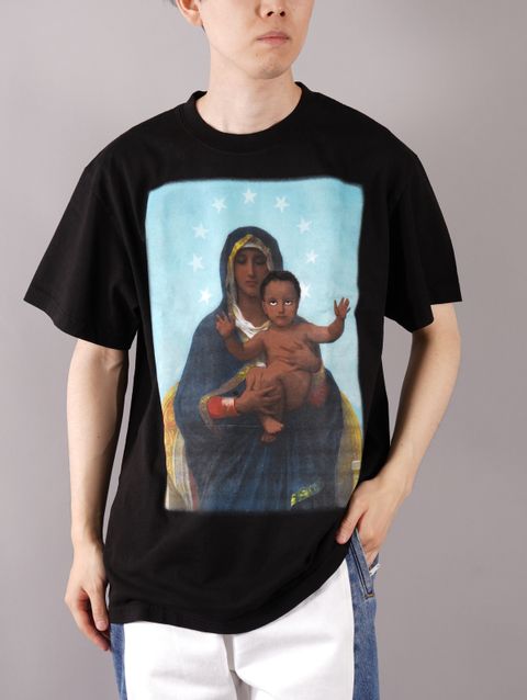ラスト1点 / IN The ARMS of The Black Madonna TEE / インザアームズ オブザ ブラック マドンナ Tシャツ  (ブラック)