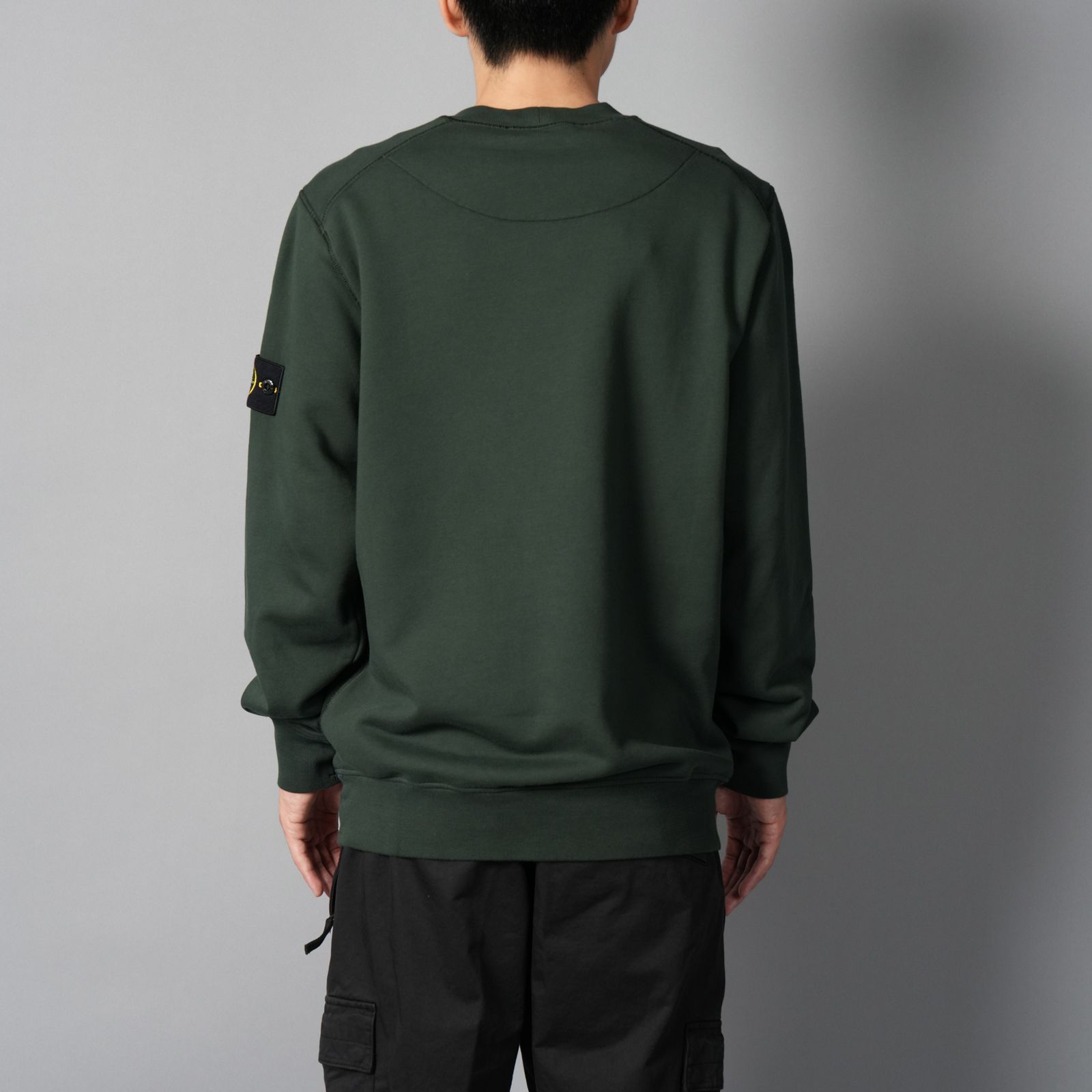 【定番アイテム】 6100060 / ORGANIC COTTON FLEECE / トレーナー / クルーネックスウェット 【ガーメントダイ】  (ジュニパー)