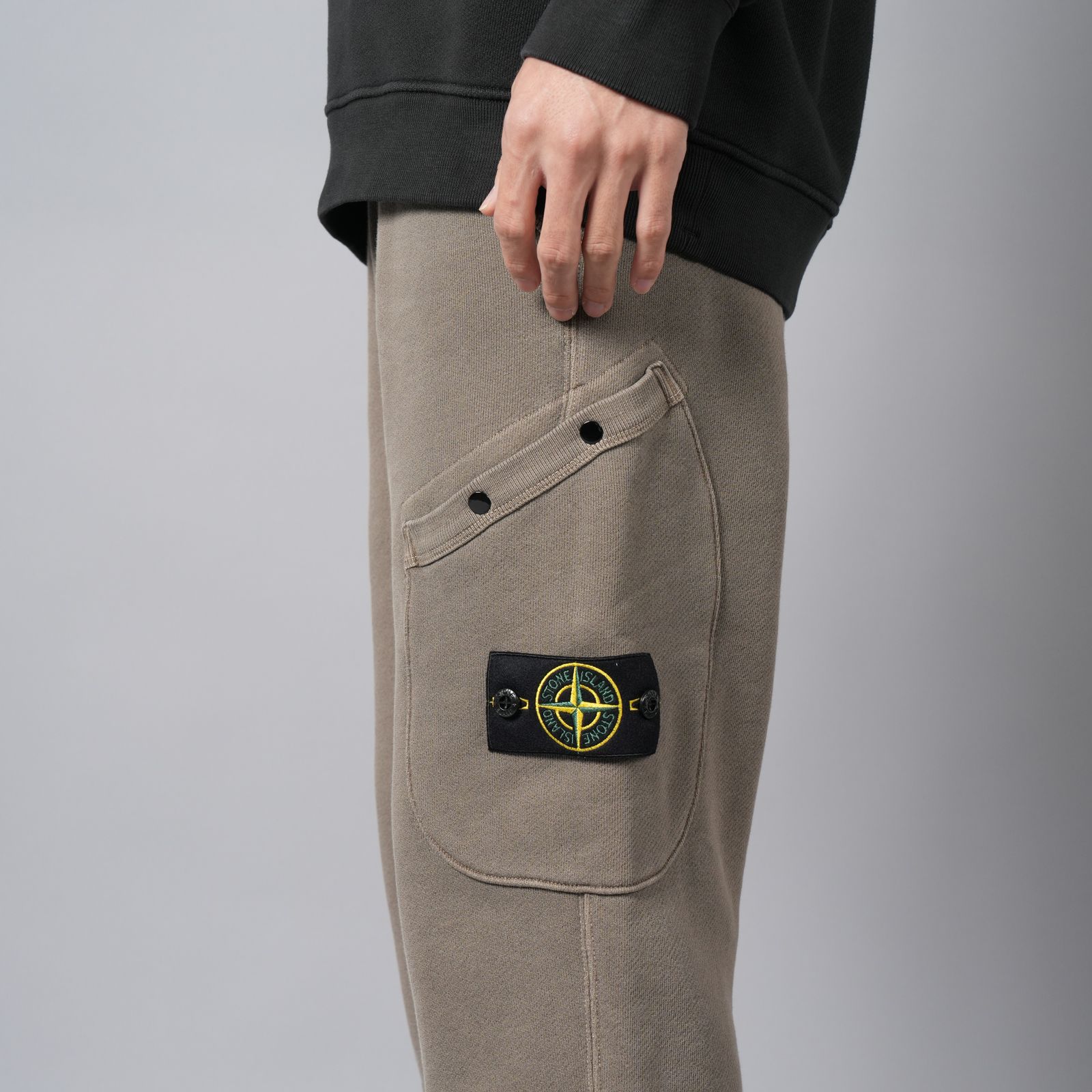 STONE ISLAND - 61141 / ORGANIC COTTON DIAGONAL FLEECE 'OLD STONE ISLAND - 61141 / ORGANIC COTTON DIAGONAL FLEECE 'OLD