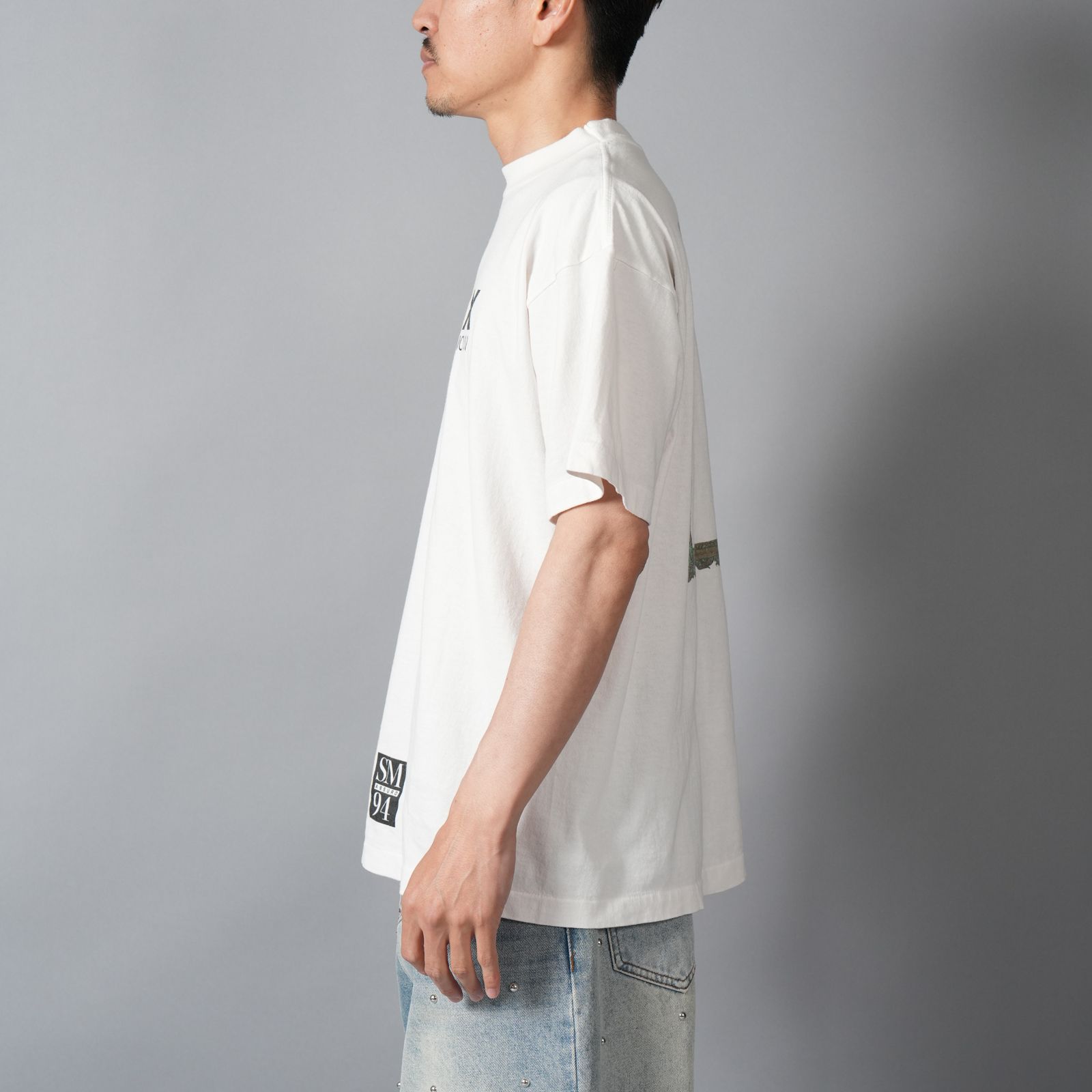 【残りわずか】SM-MK8-0000-011 / SS T-SHIRT / X SAINT X / WHITE / Tシャツ (ホワイト)