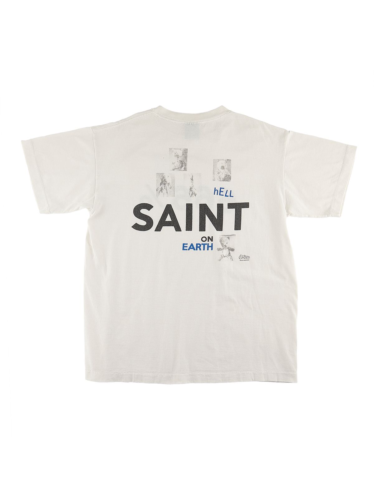 ラスト1点 / SM-A21-0000-004/T-SHIRT_666% / Tシャツ  (ホワイト)