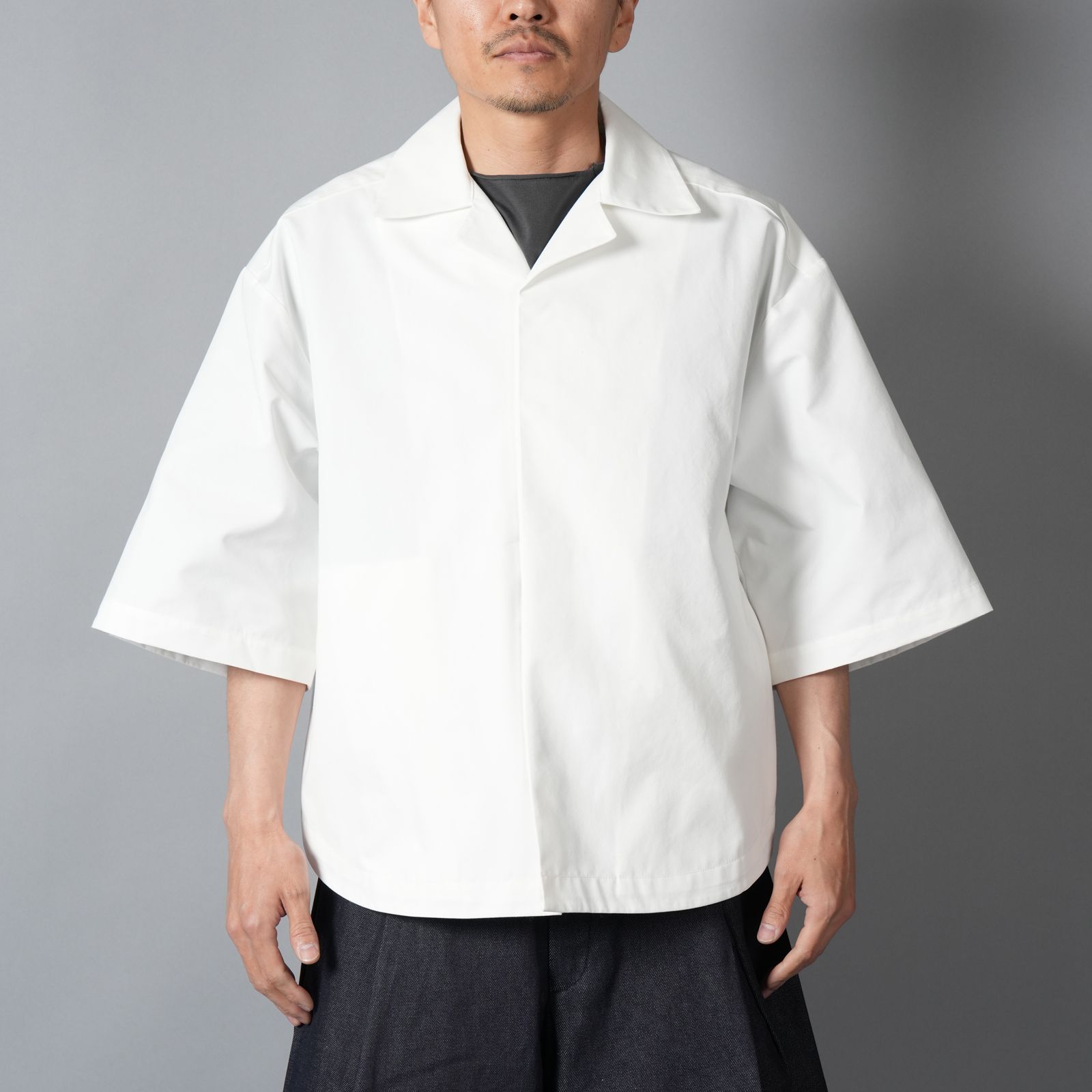 M5 CUBAN SHIRT / ショートスリーブシャツ (エクリュ)